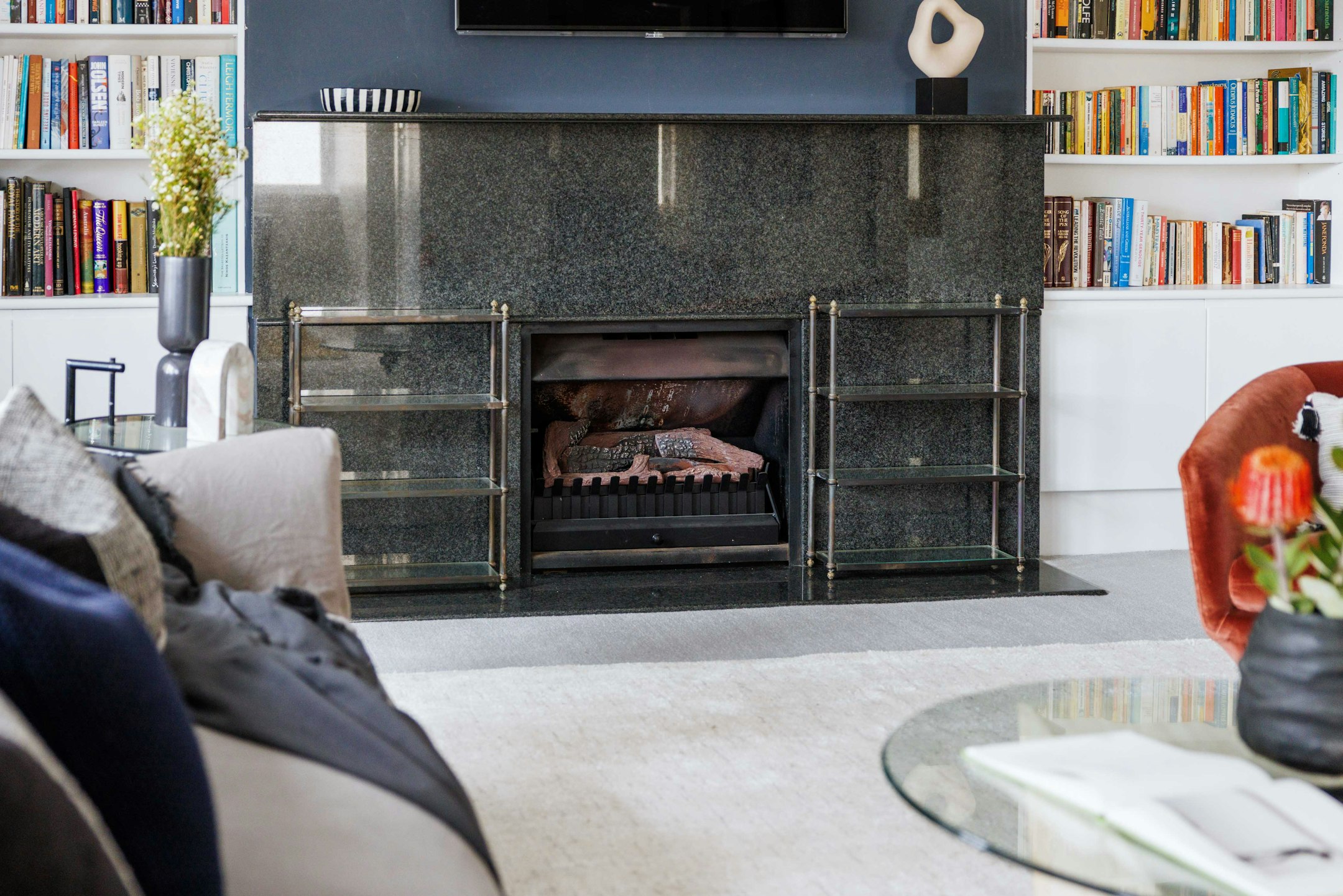 fireplace