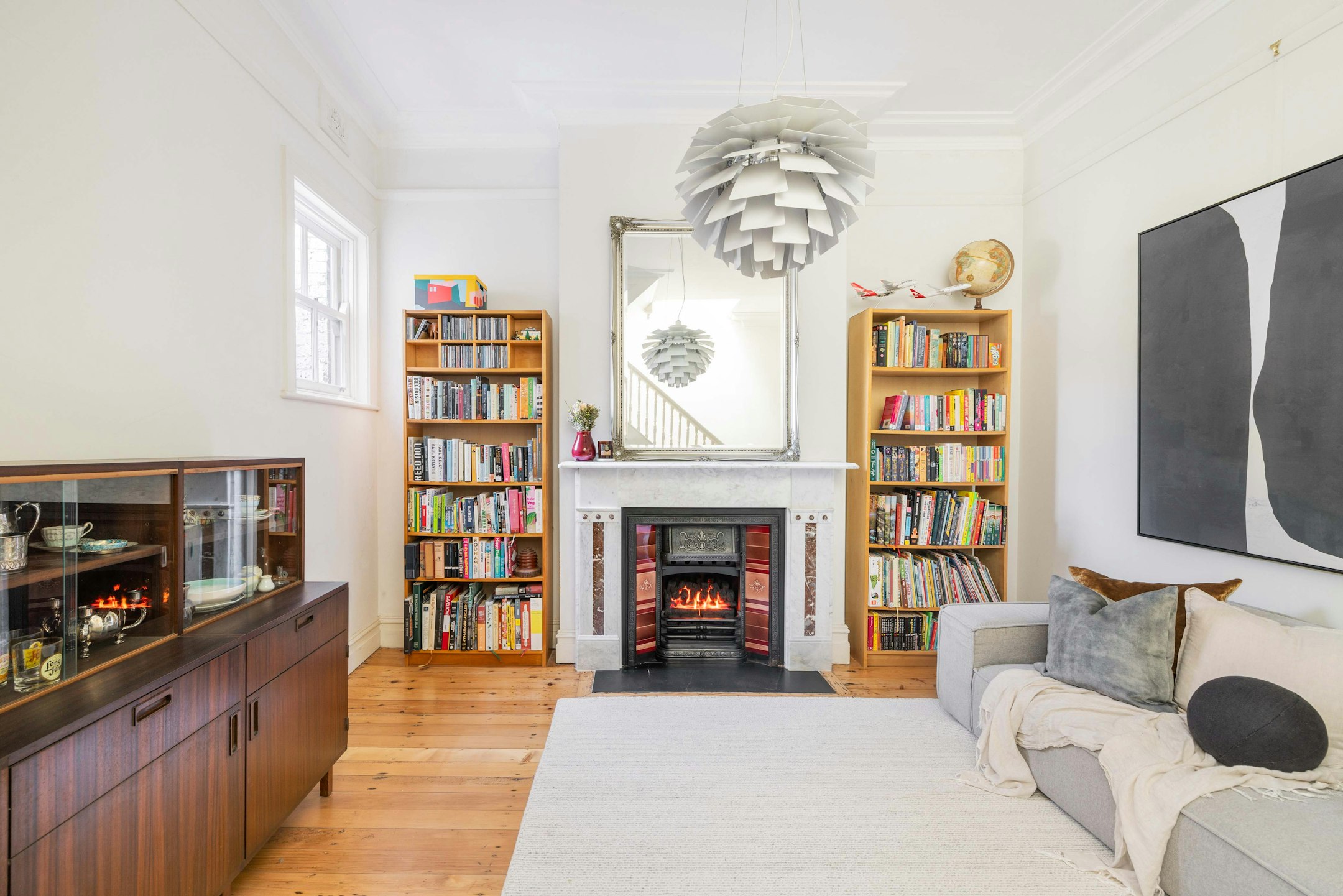 fireplace