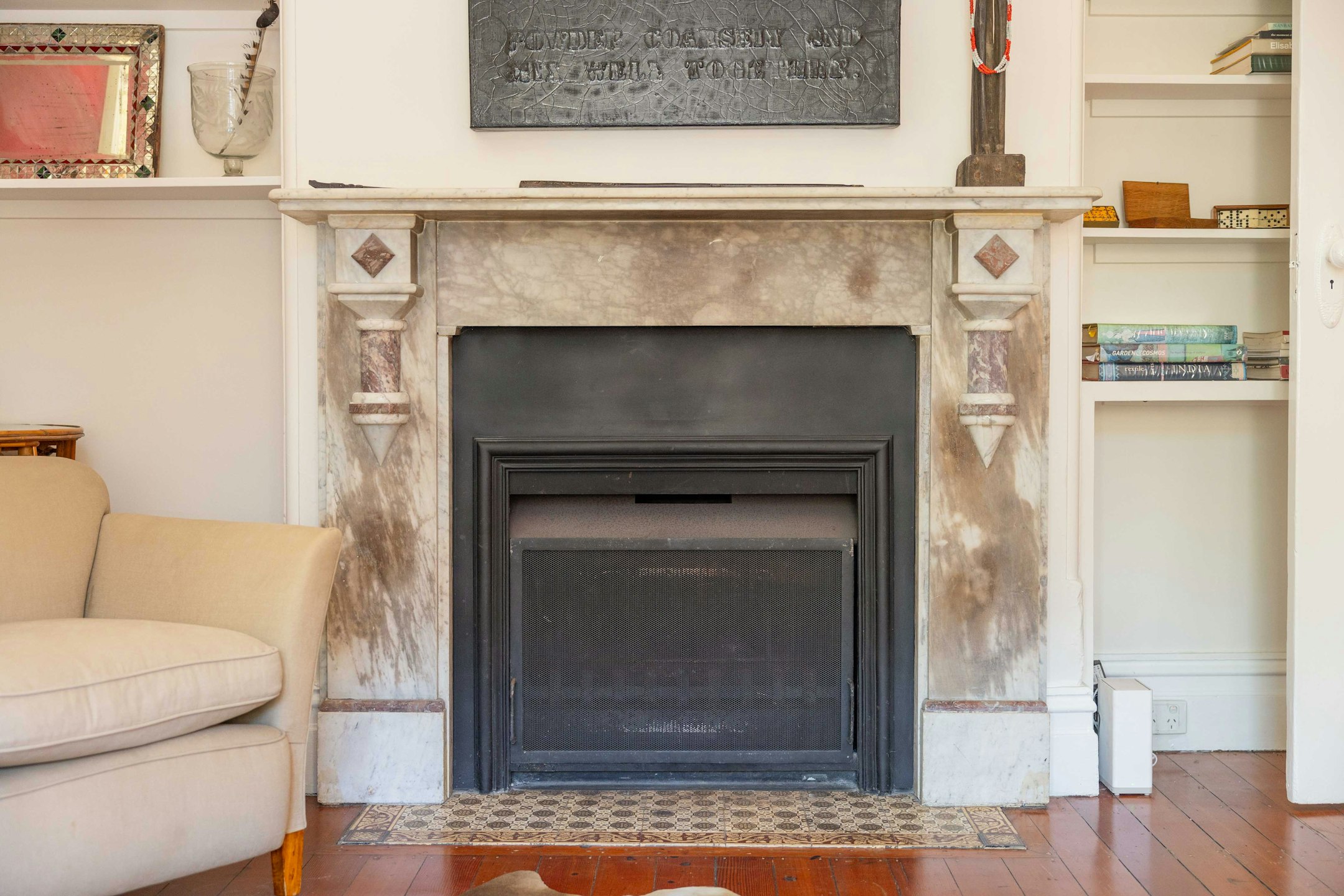 fireplace