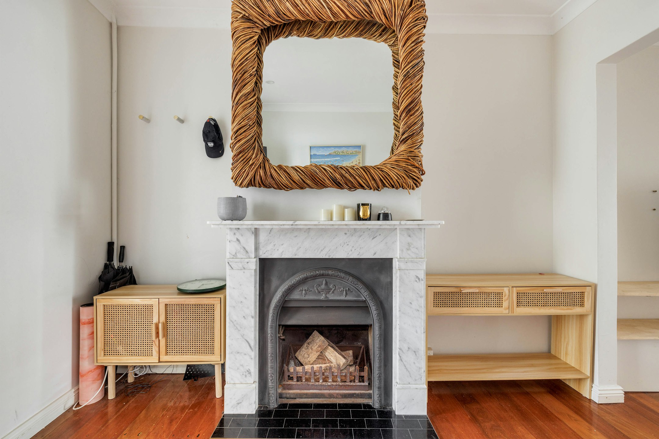 fireplace
