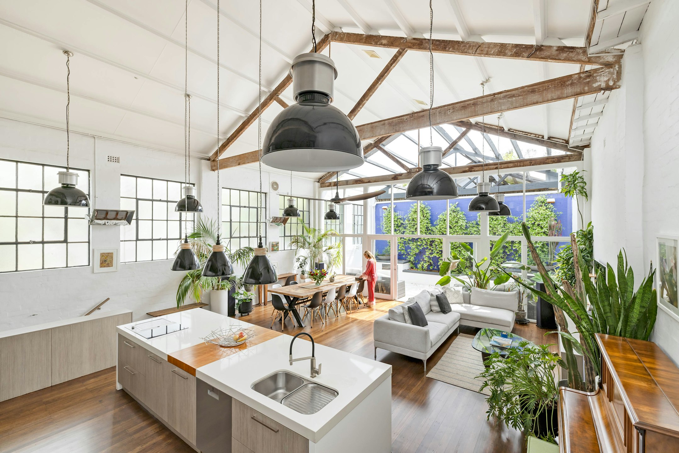 indoors