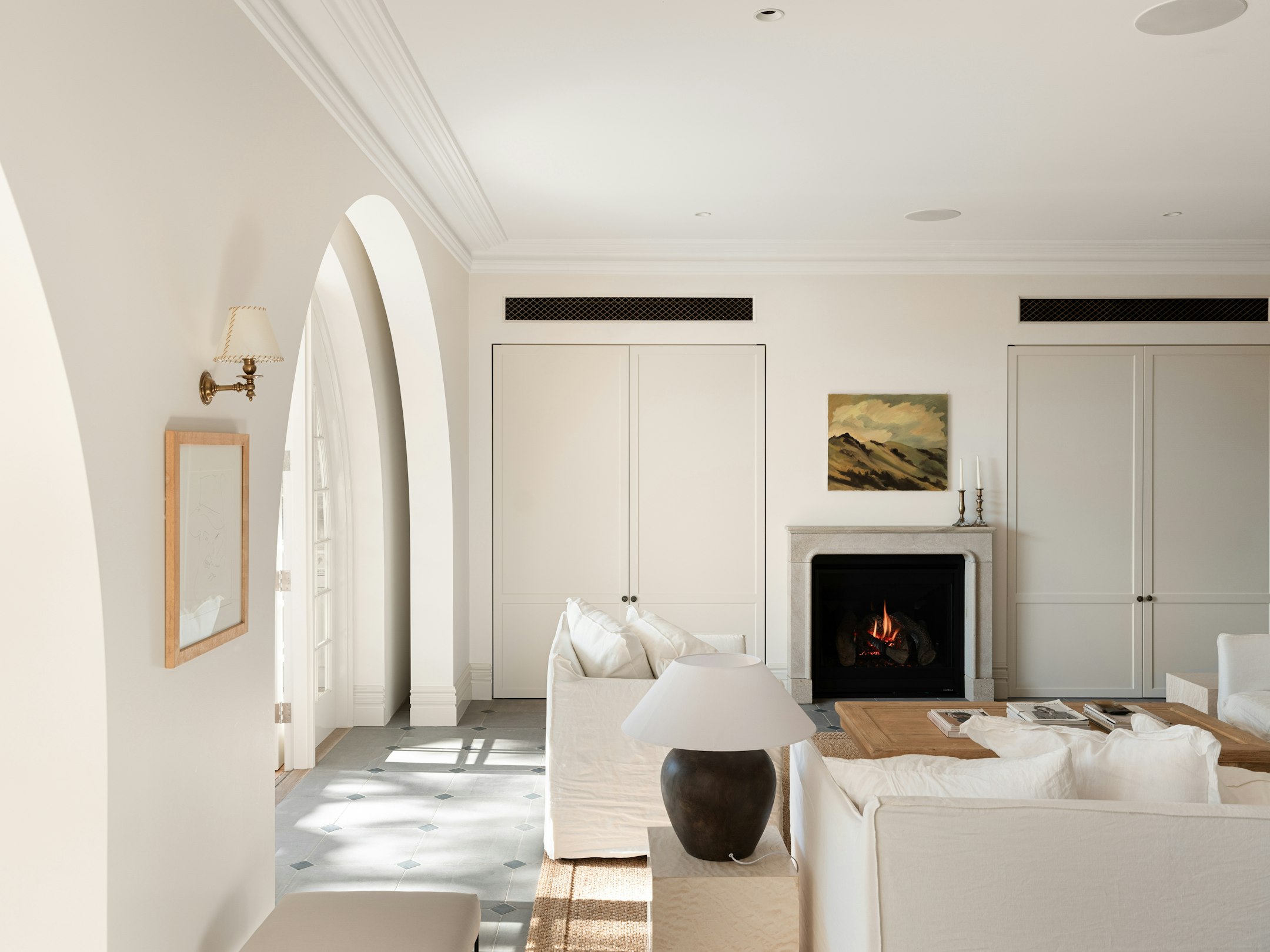 fireplace