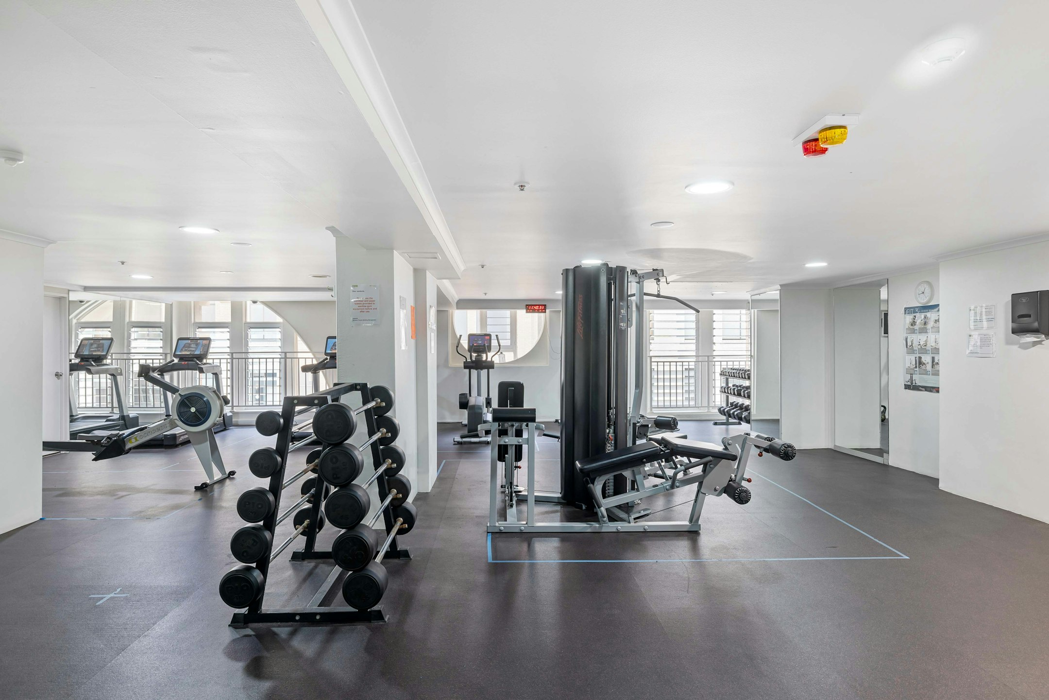 working out