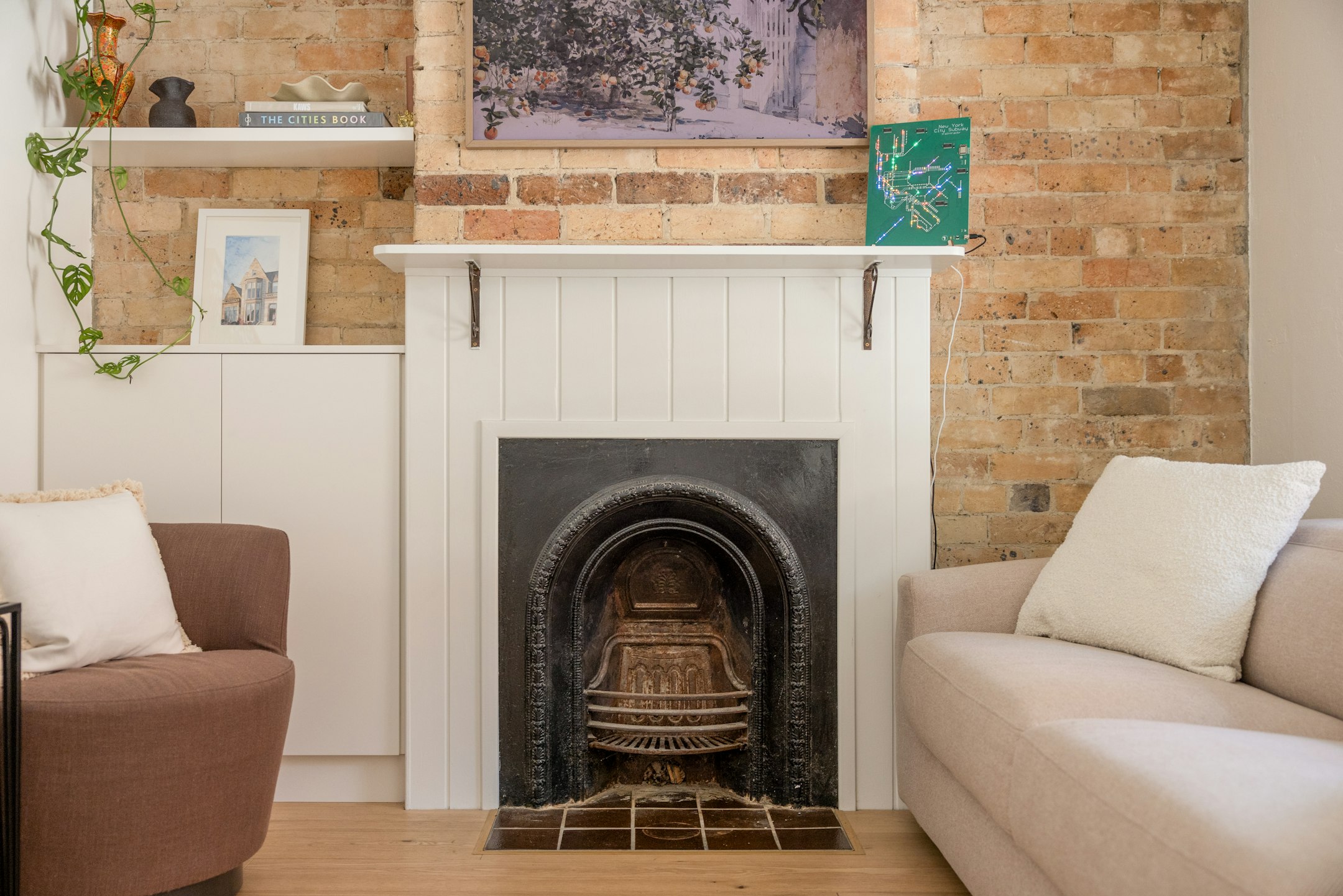fireplace