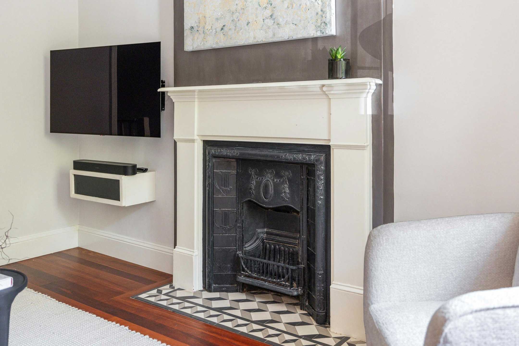 fireplace