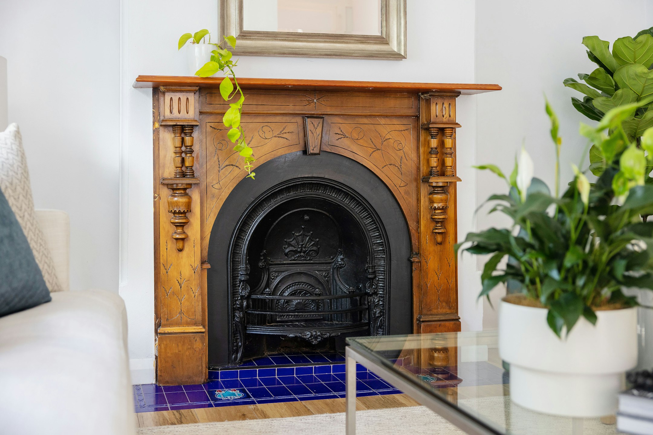 fireplace