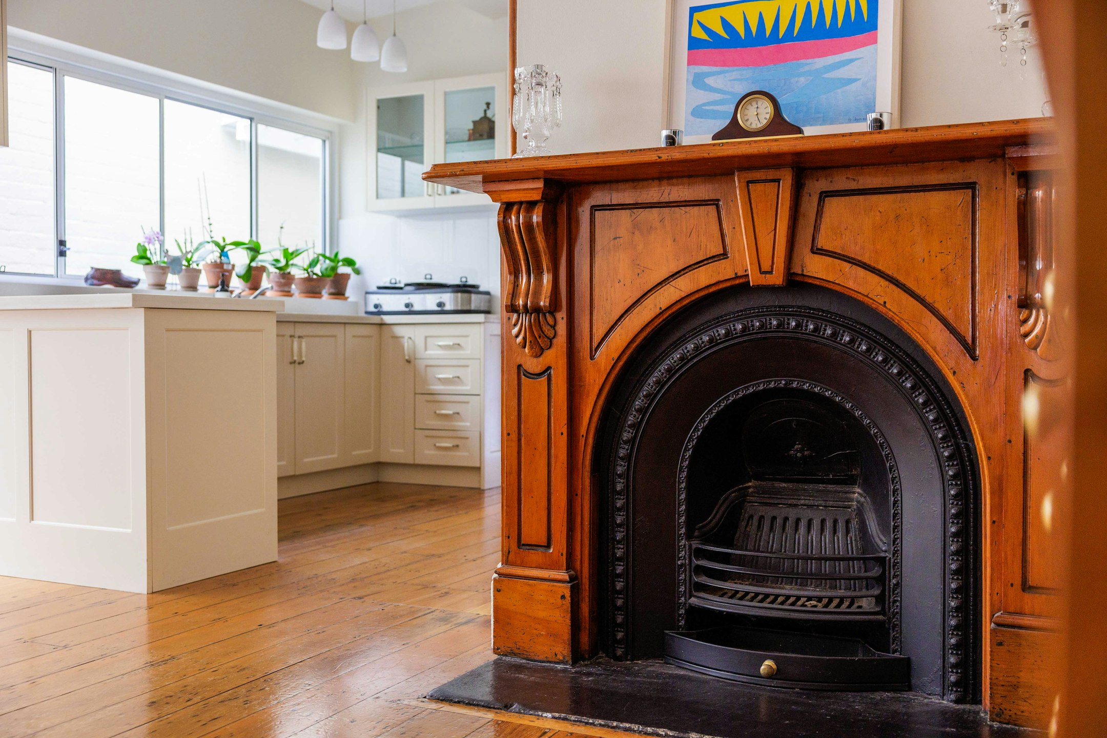 fireplace