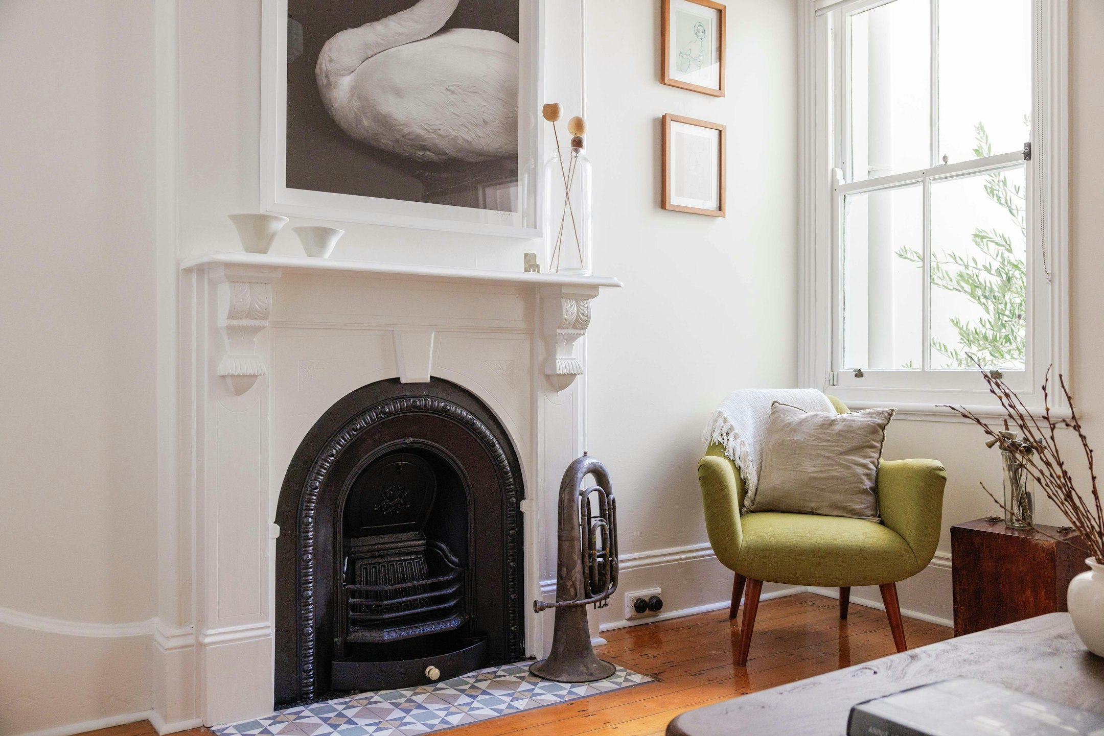 fireplace