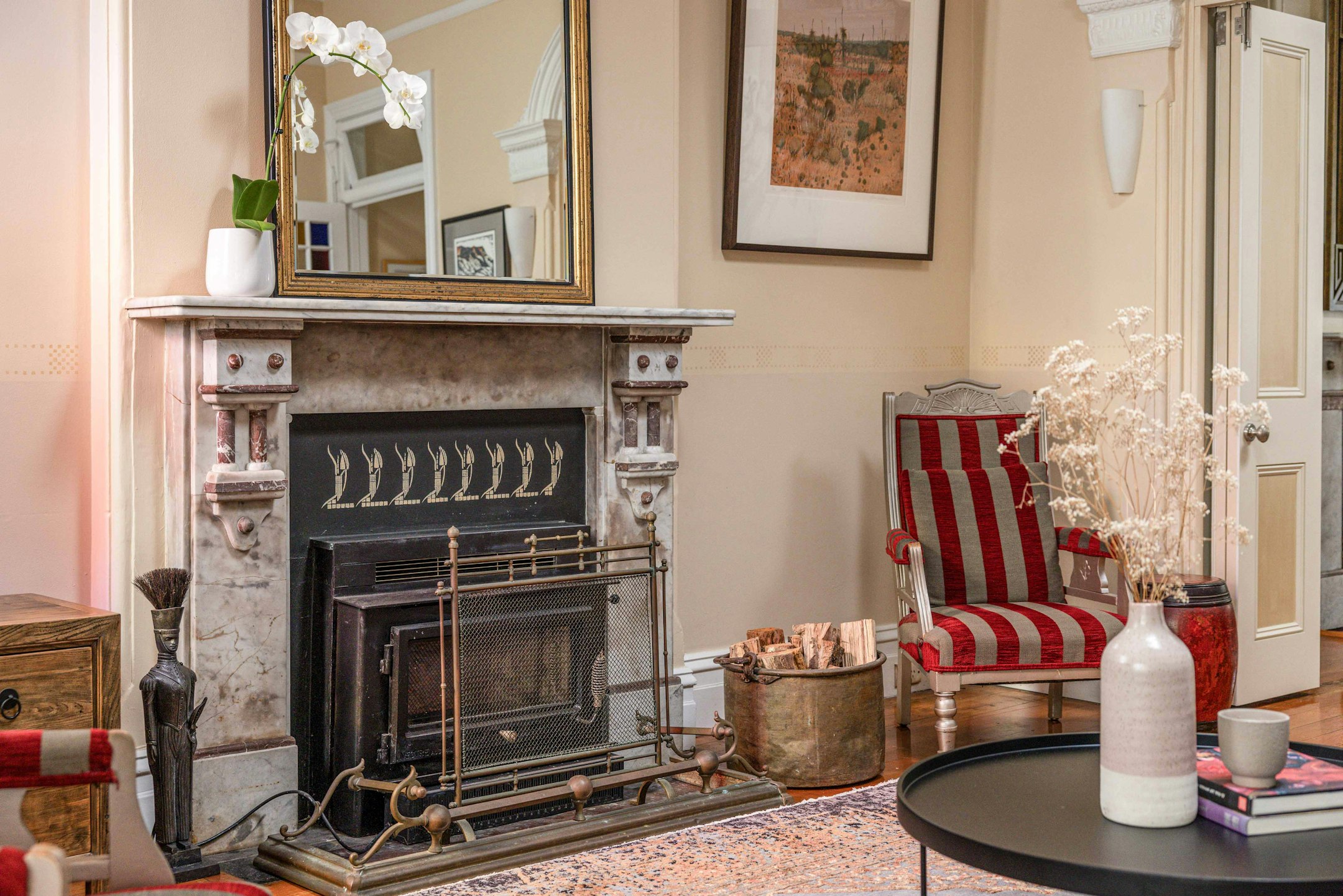 fireplace