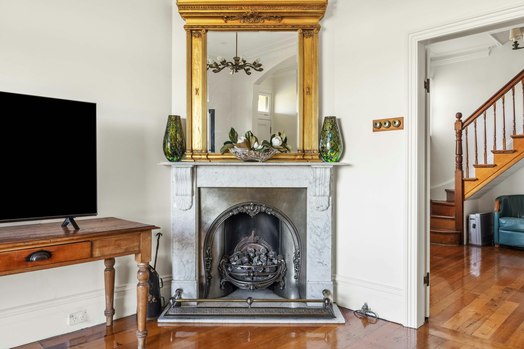 fireplace