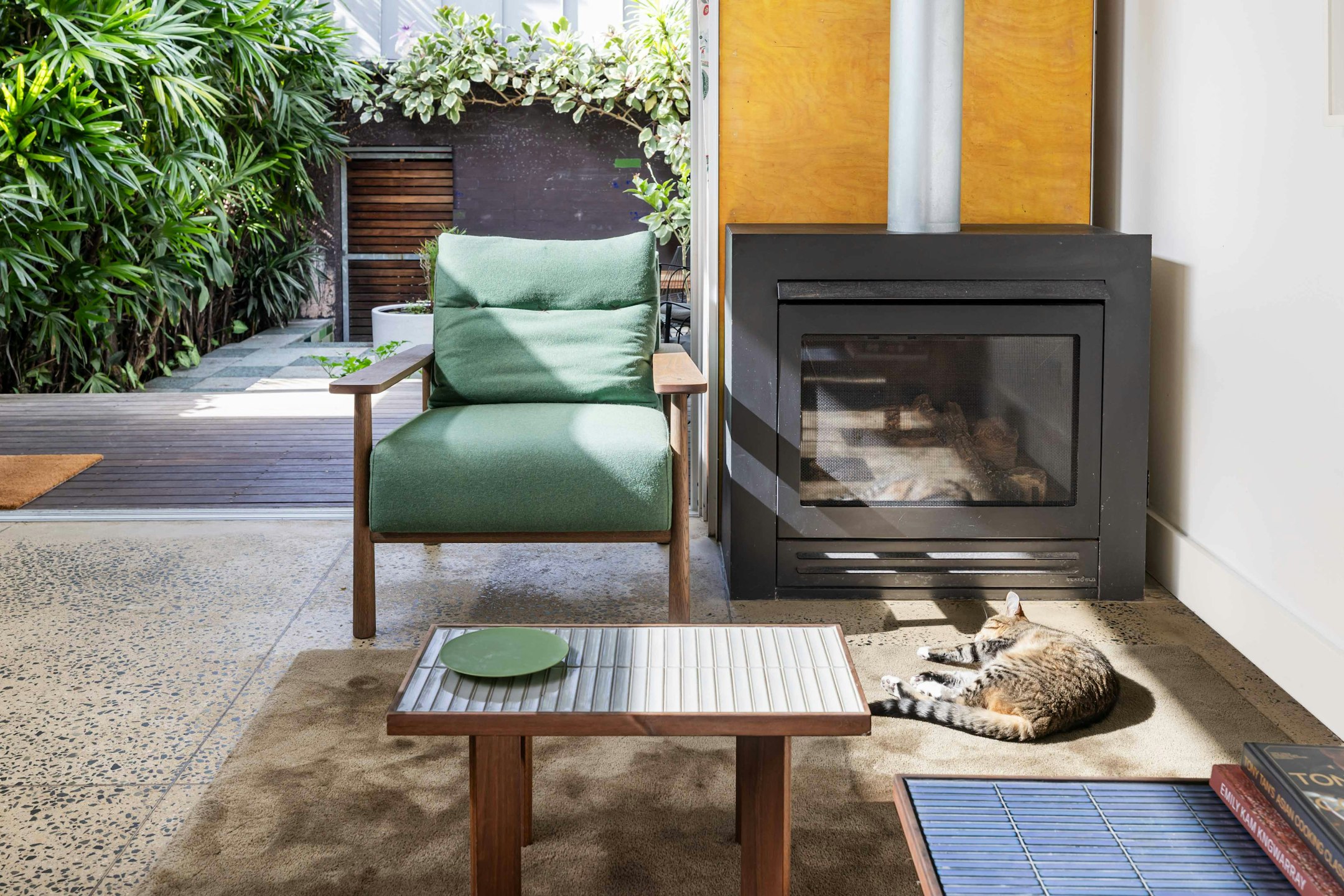 fireplace
