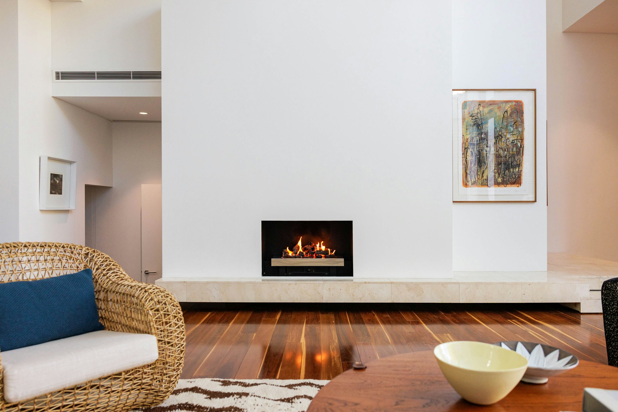 fireplace