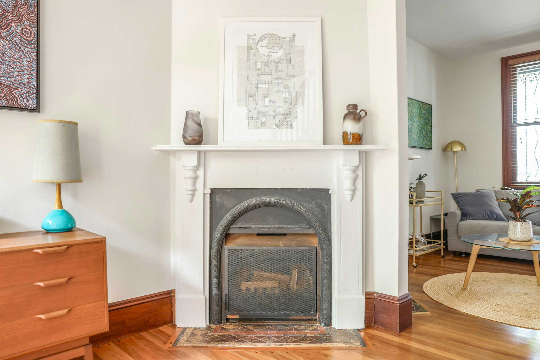 fireplace