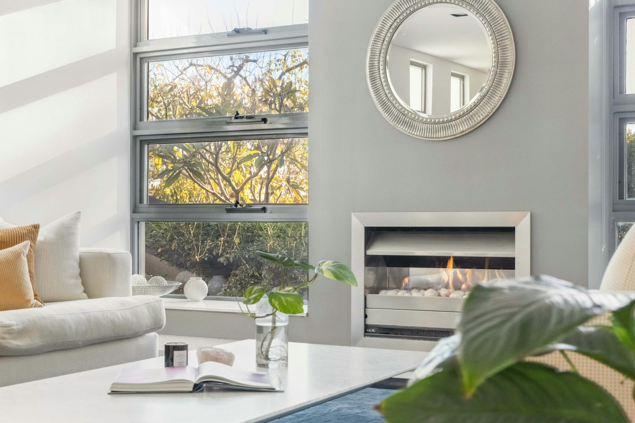 fireplace
