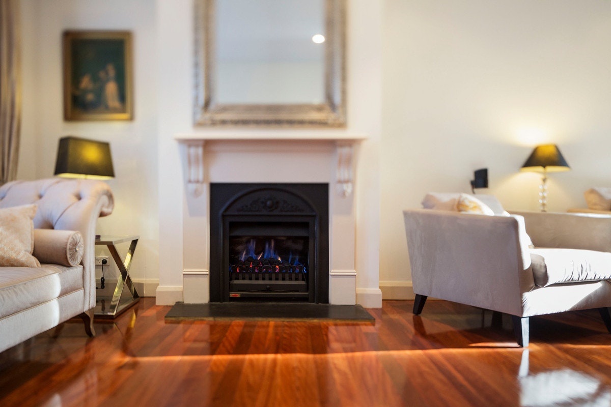 fireplace