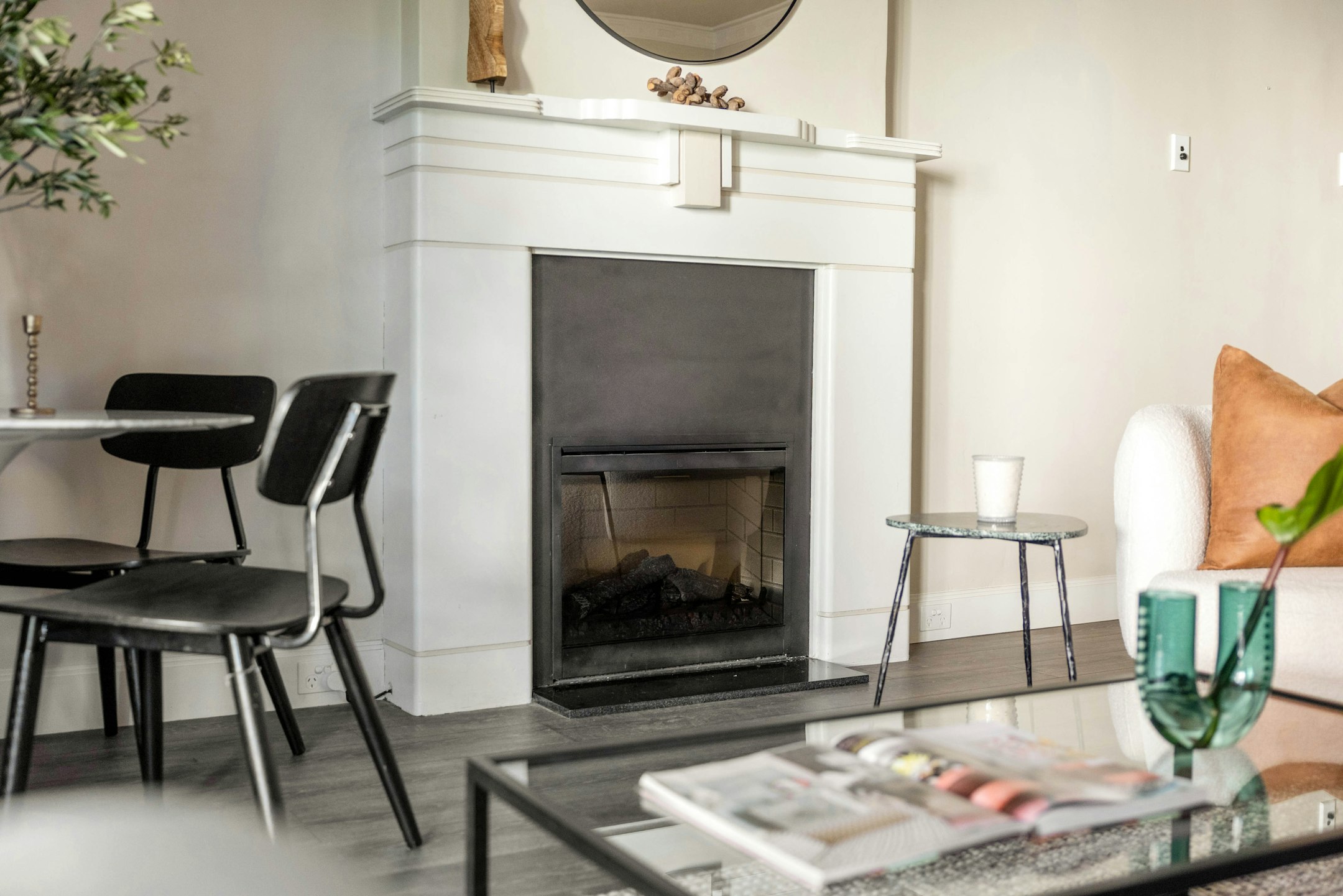 fireplace