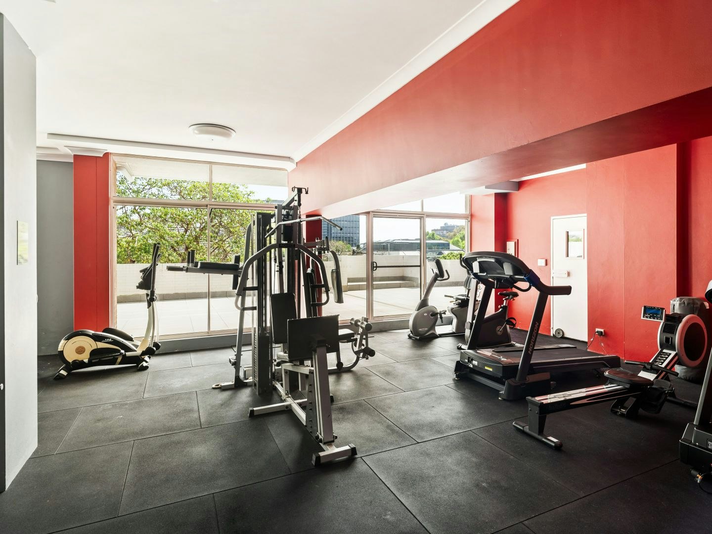 working out