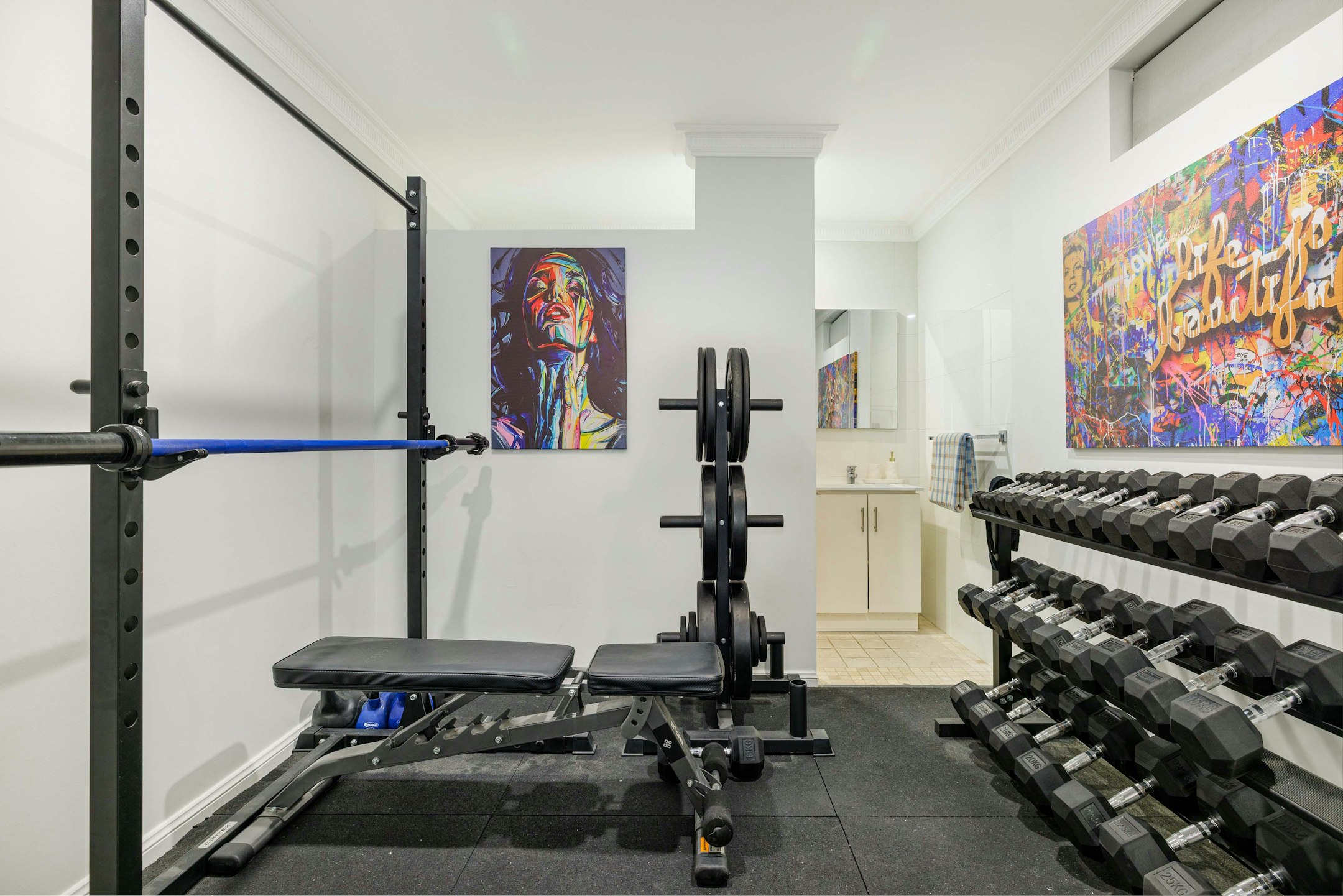 working out