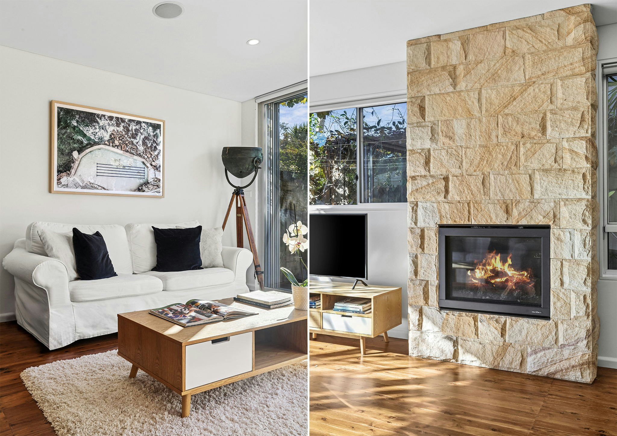 fireplace
