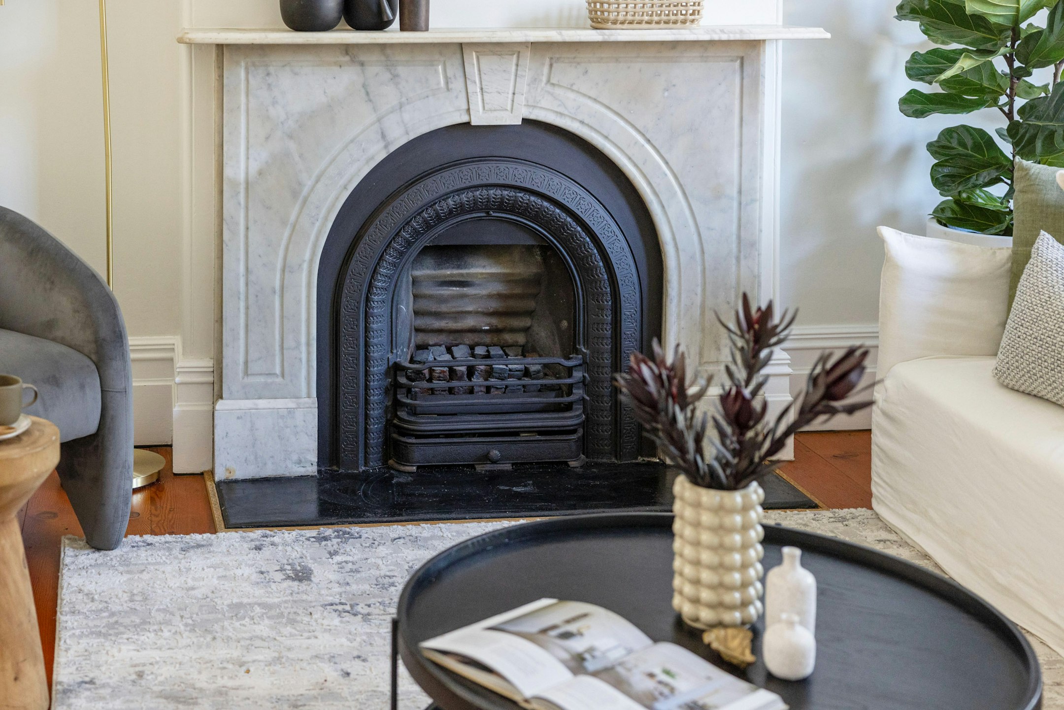 fireplace