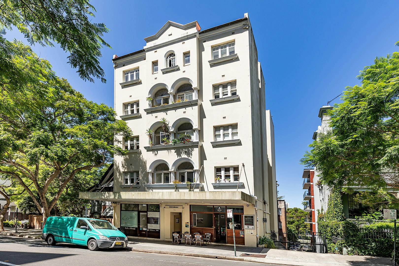 apartment building