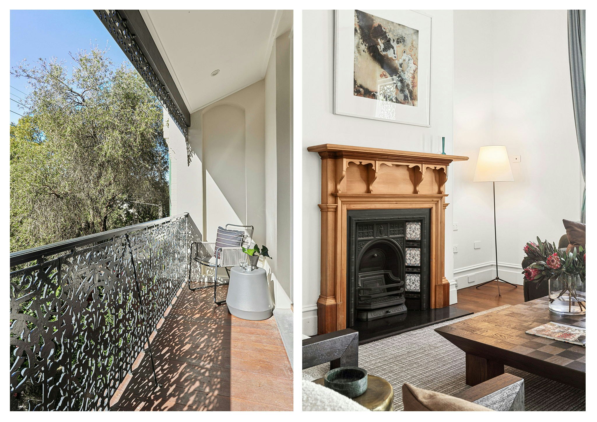 fireplace