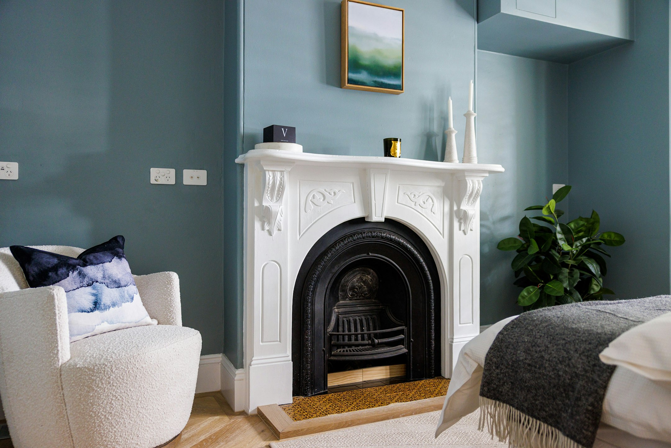 fireplace