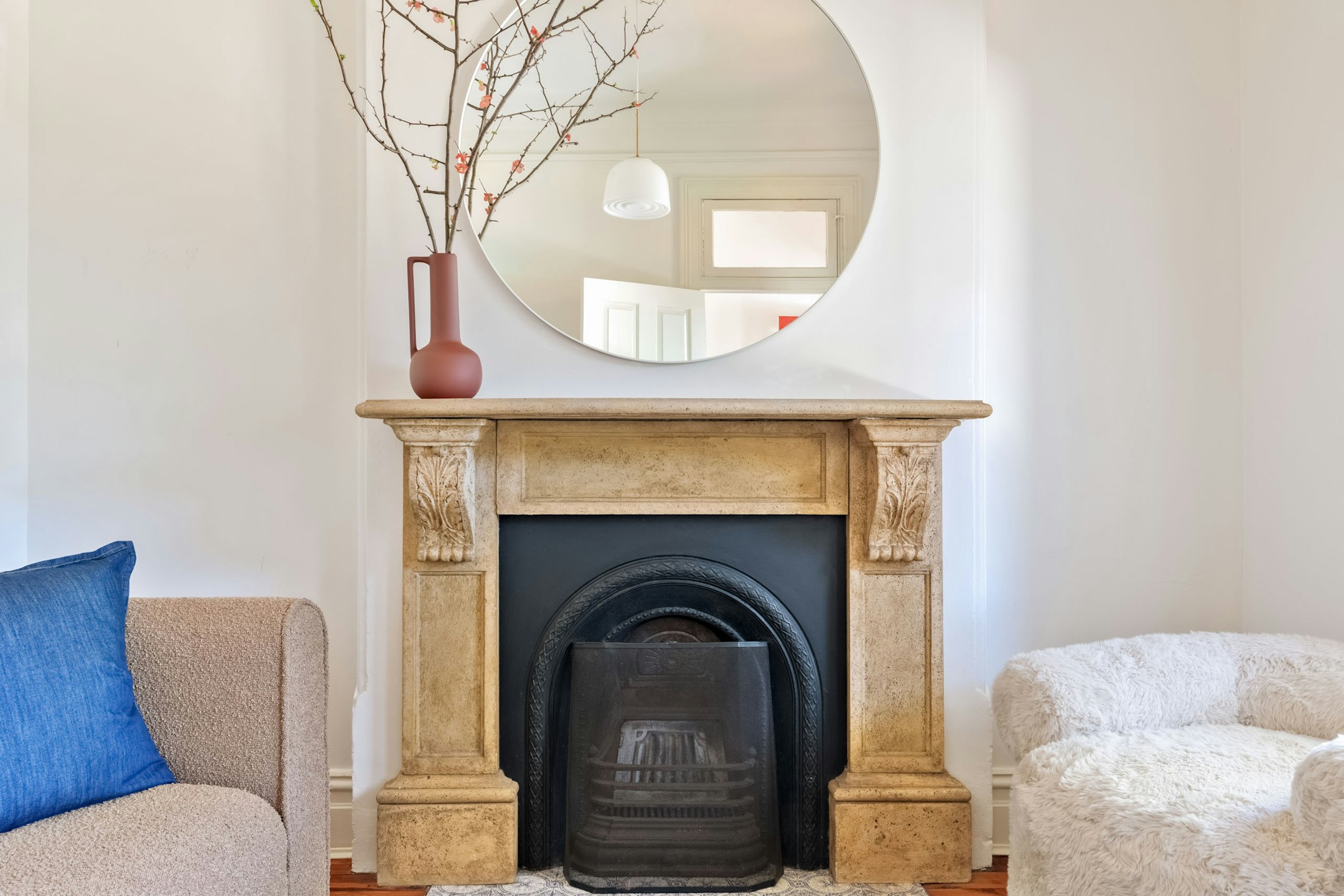 fireplace