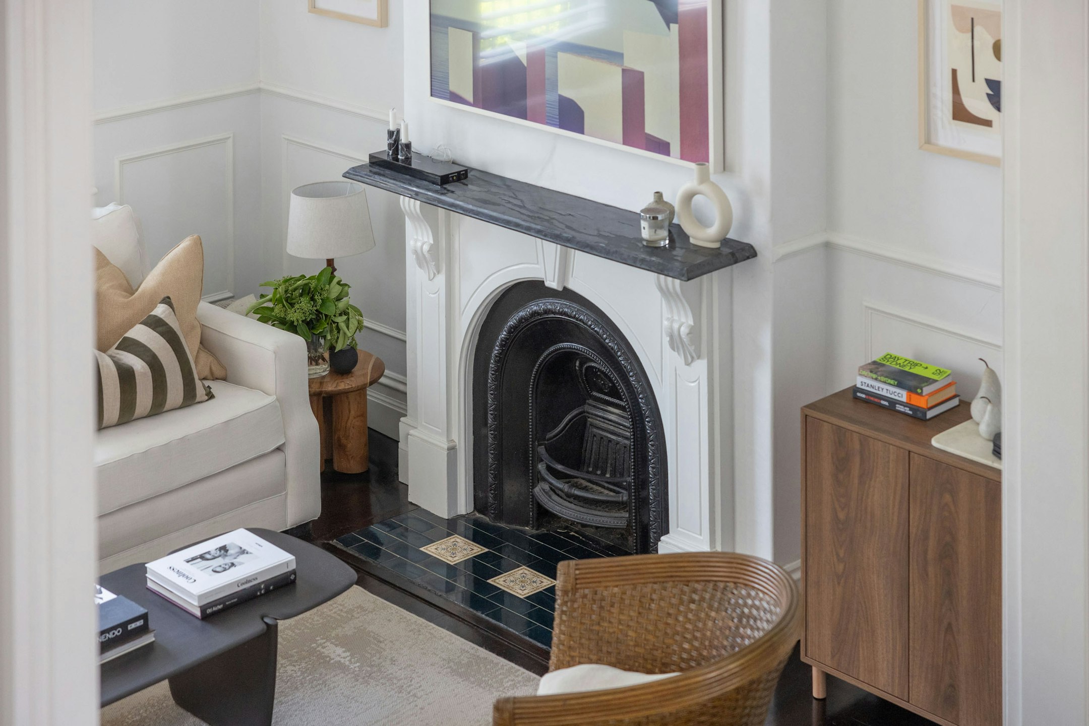 fireplace