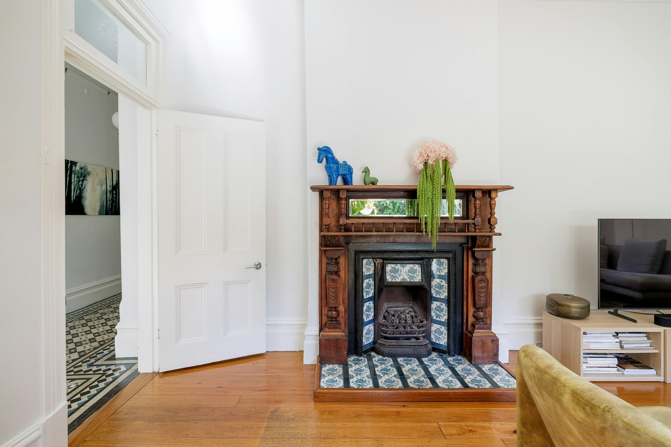 fireplace