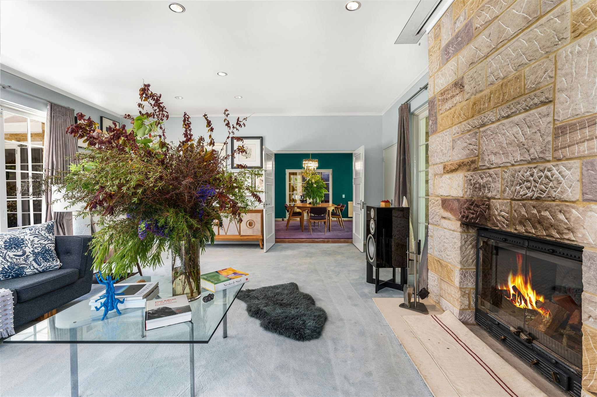 fireplace