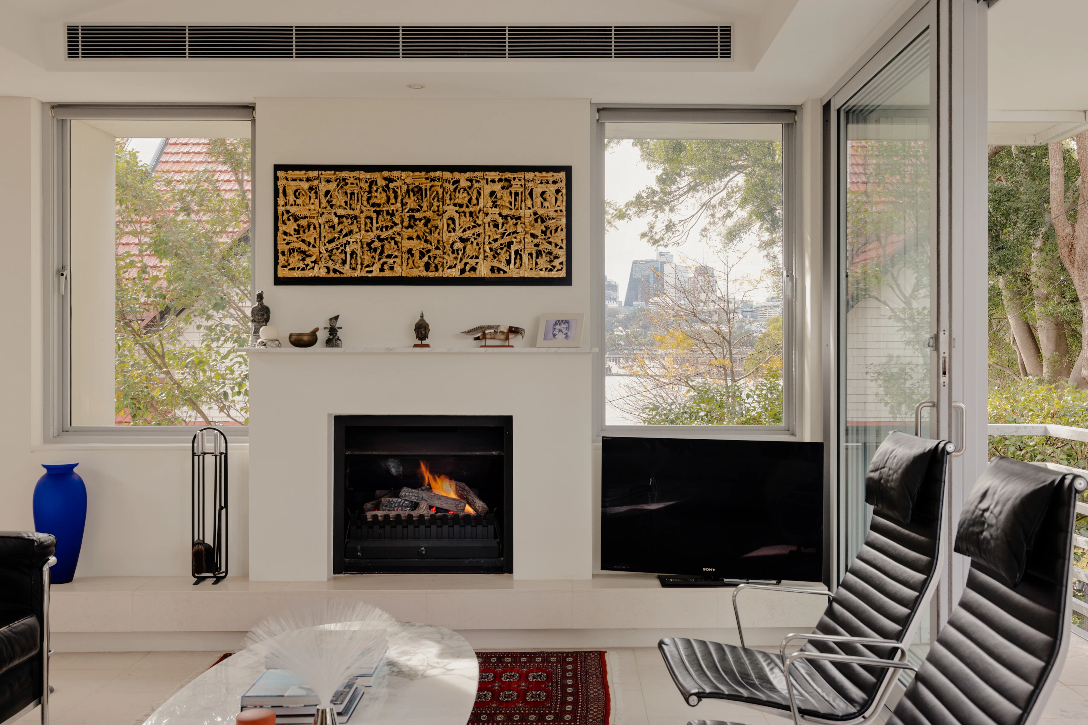 fireplace