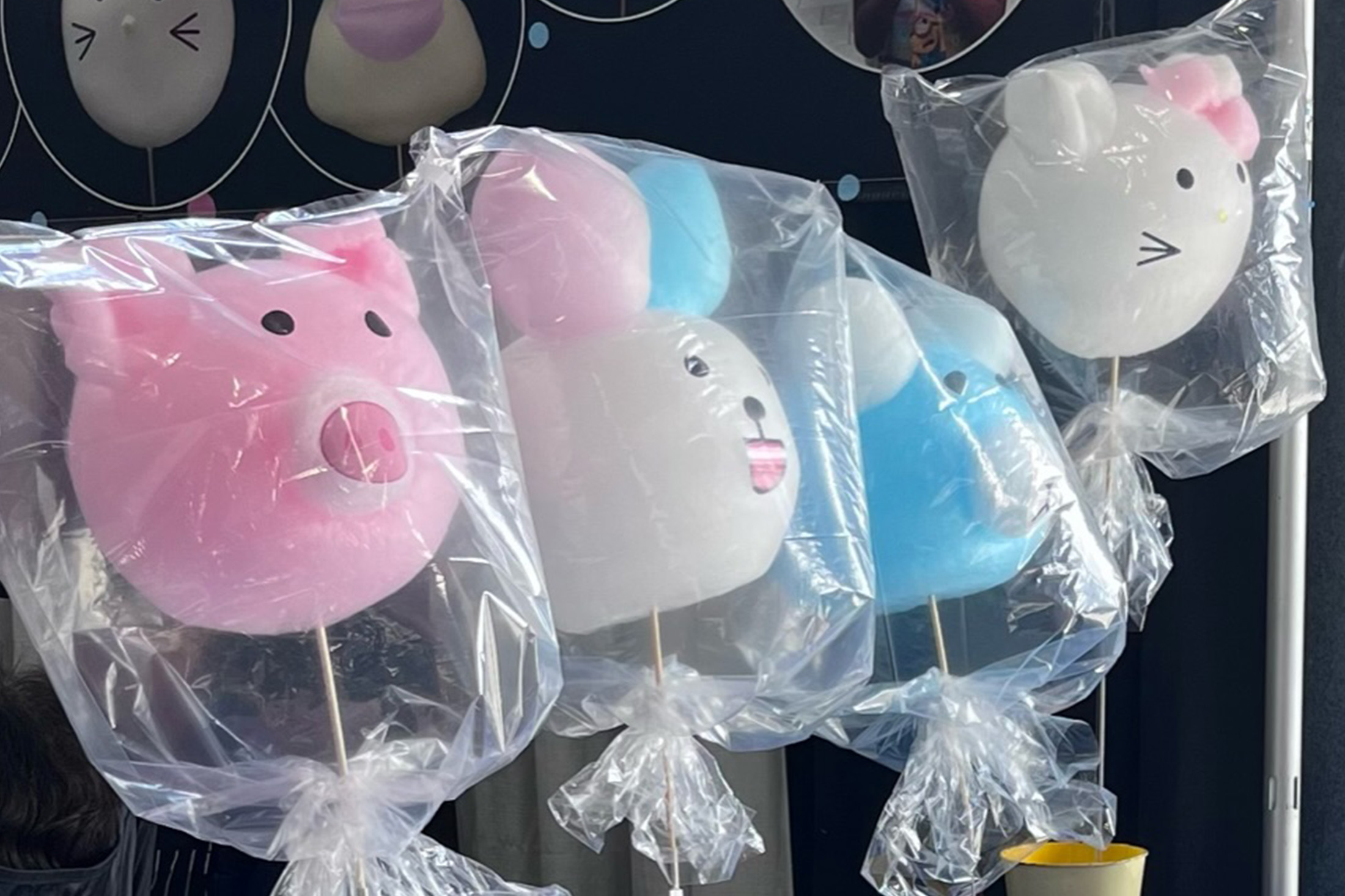 Character Cotton Candy