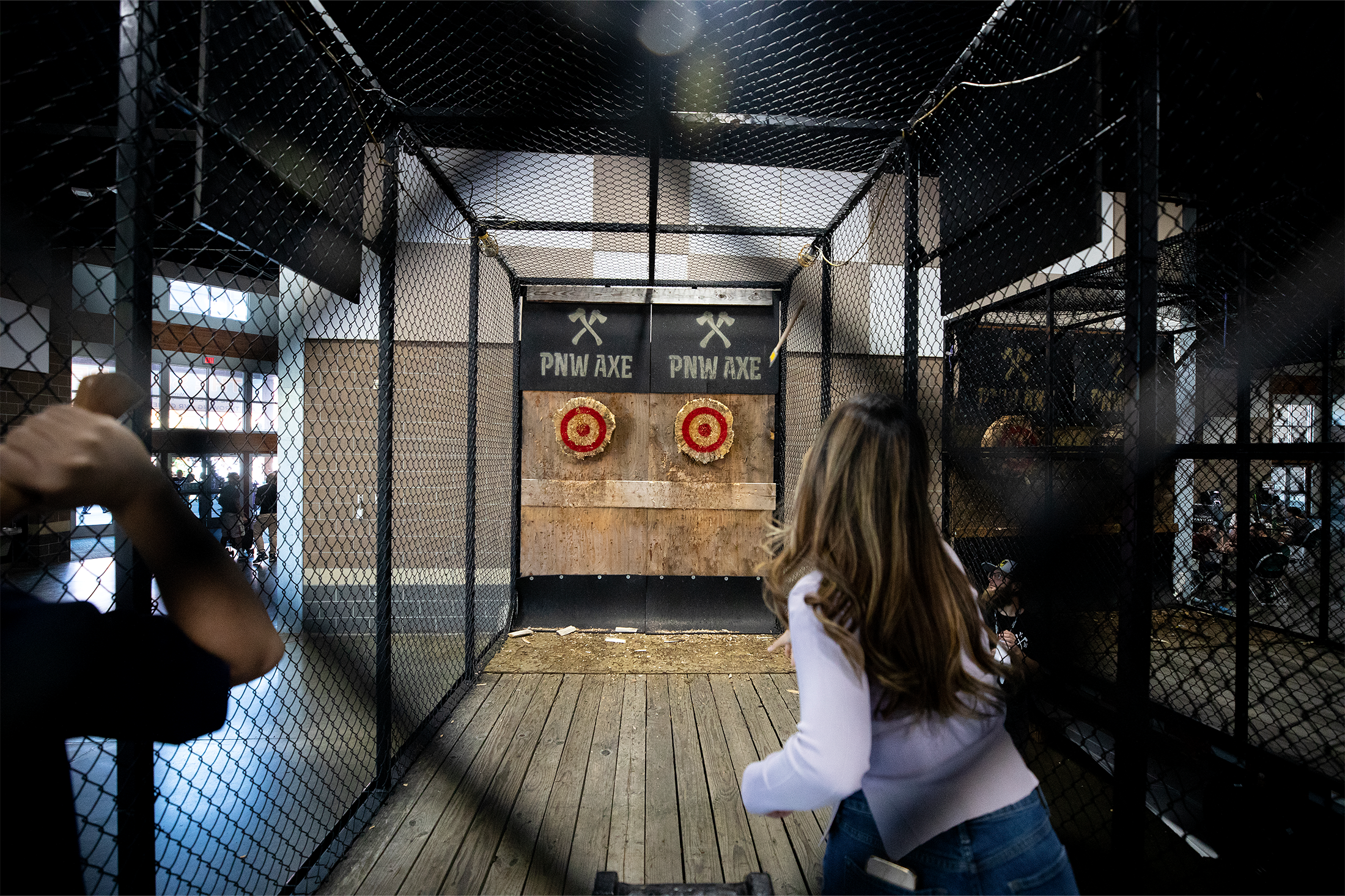 Axe throwing