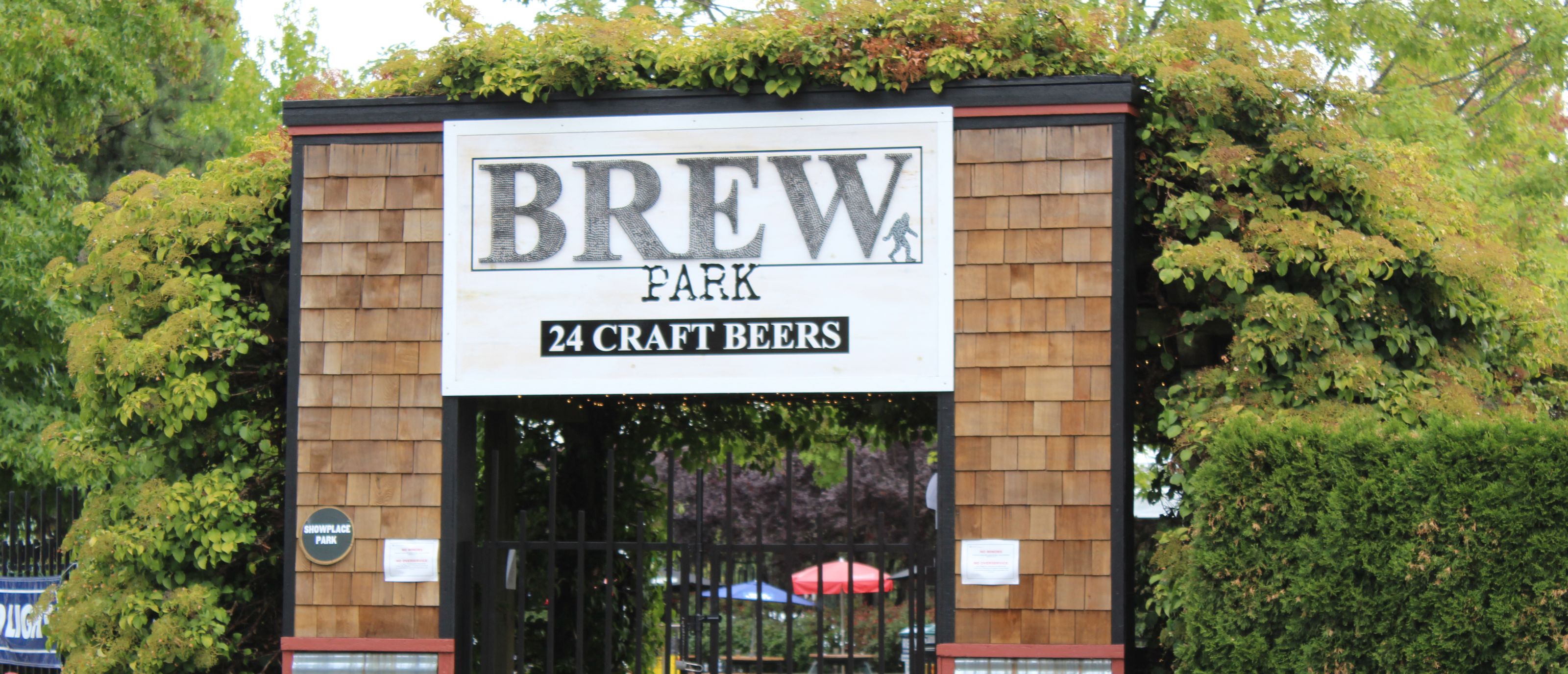 Brew Park's Entrance