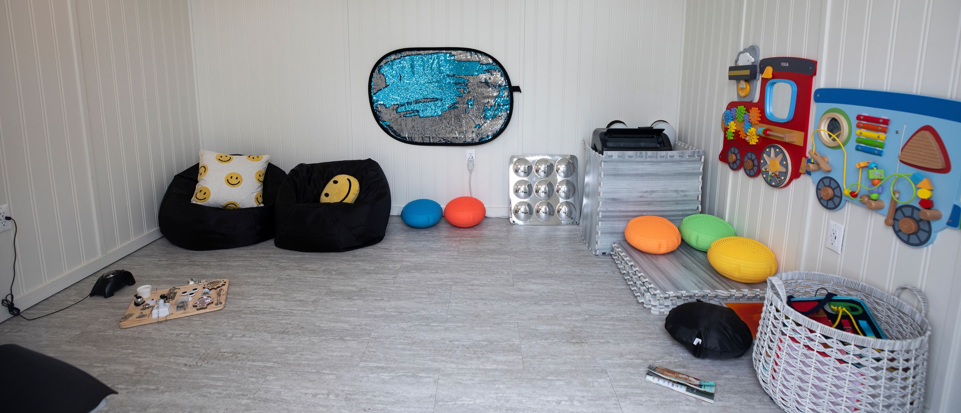 Inside the Kulture City Sensory Shed