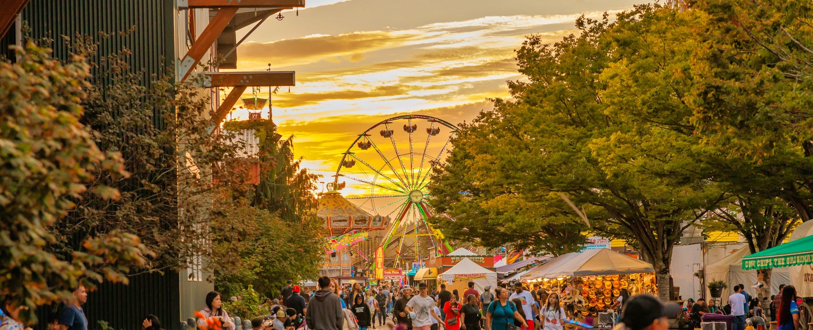 Fair at Sunset
