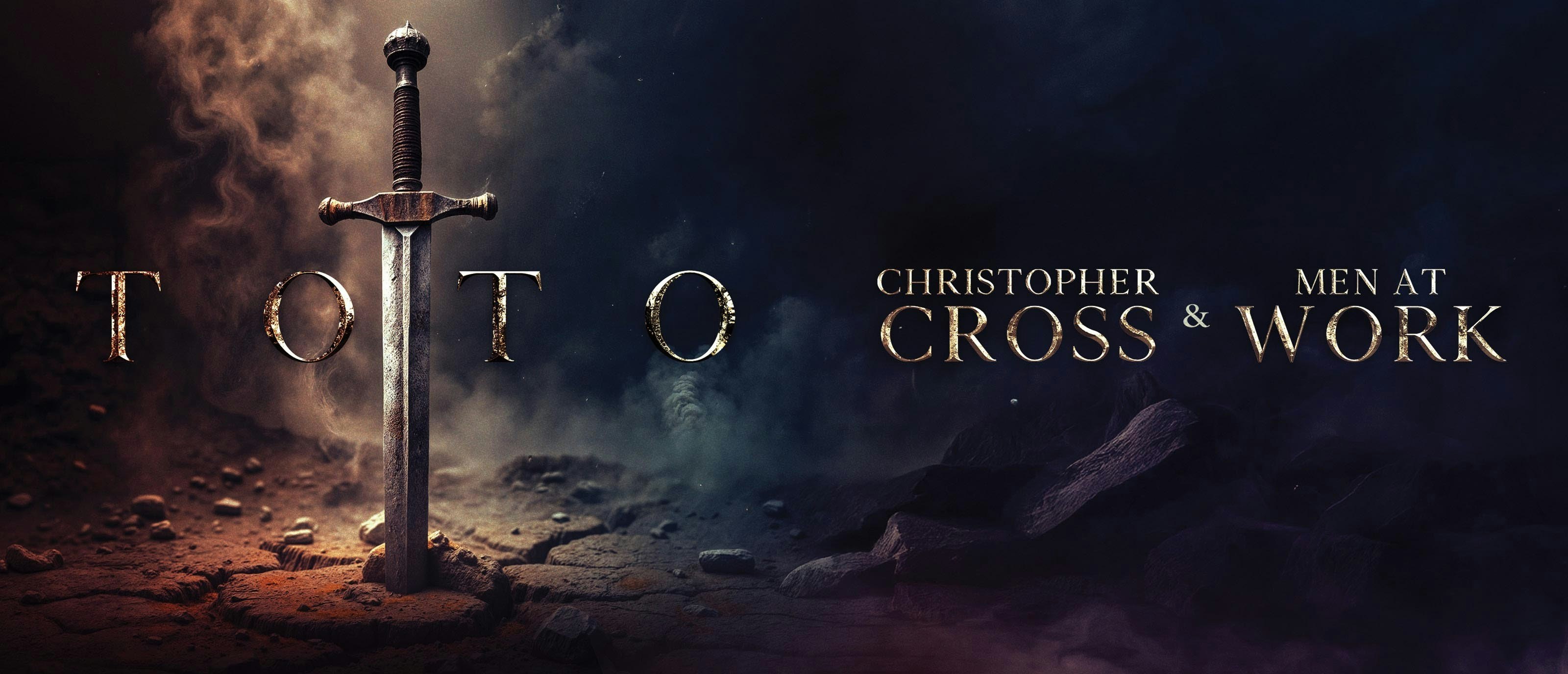 TOTO + Christopher Cross + Men At Work