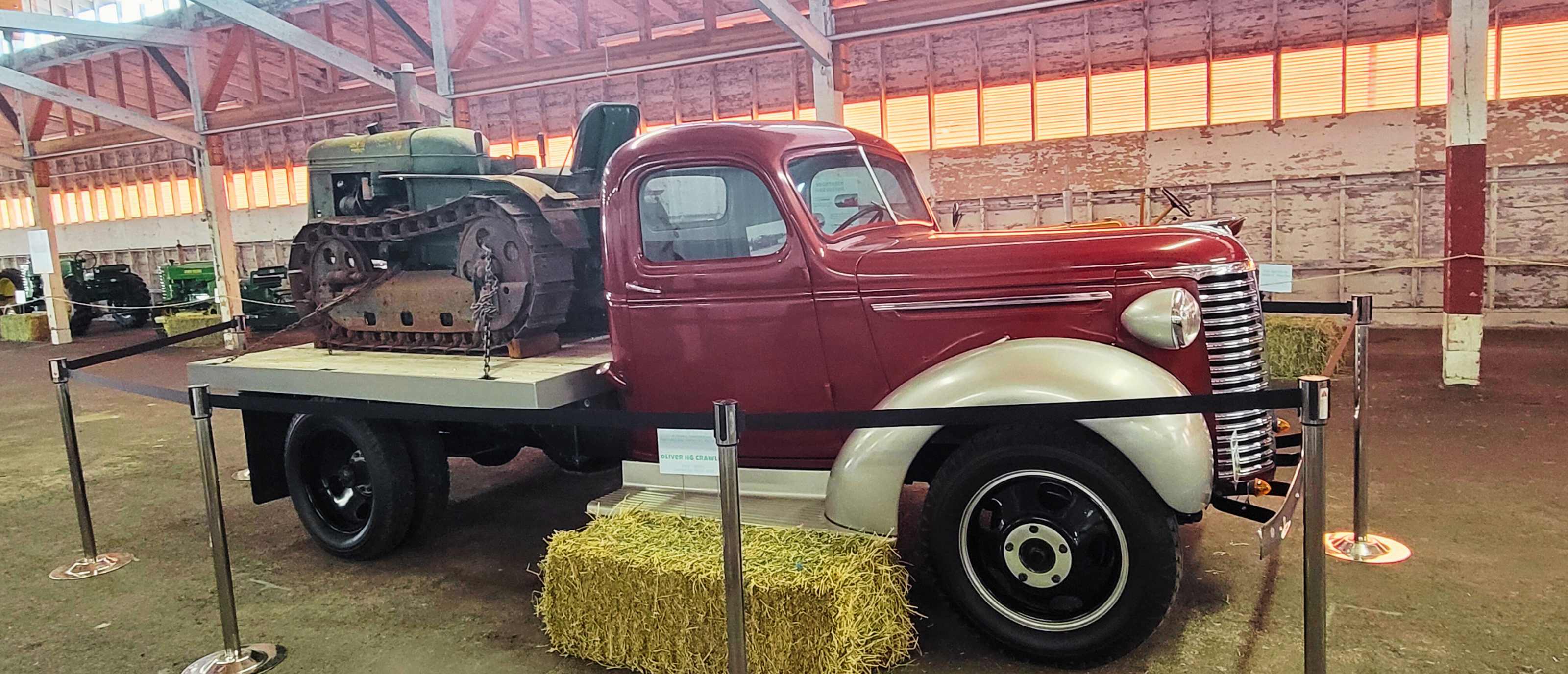 Truck & Tractor at Wheels On The Farm