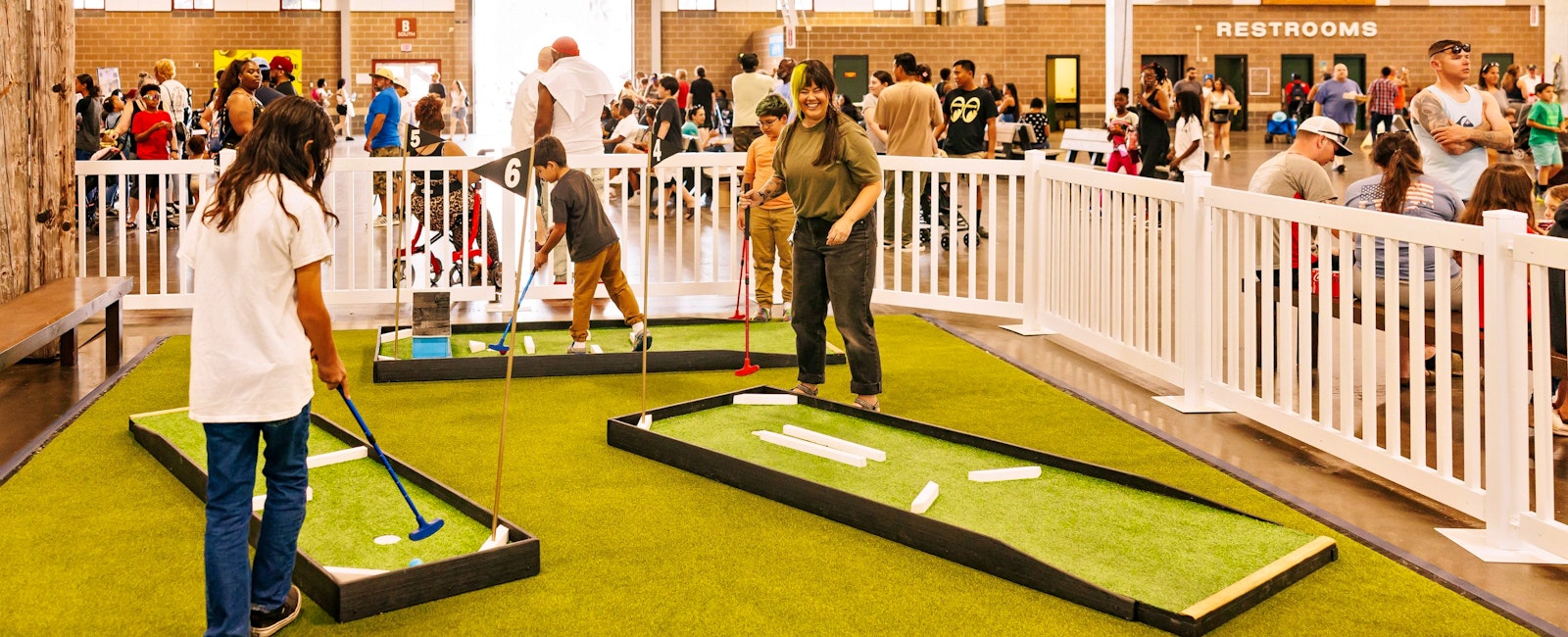 Mini Golf at the Taste NW