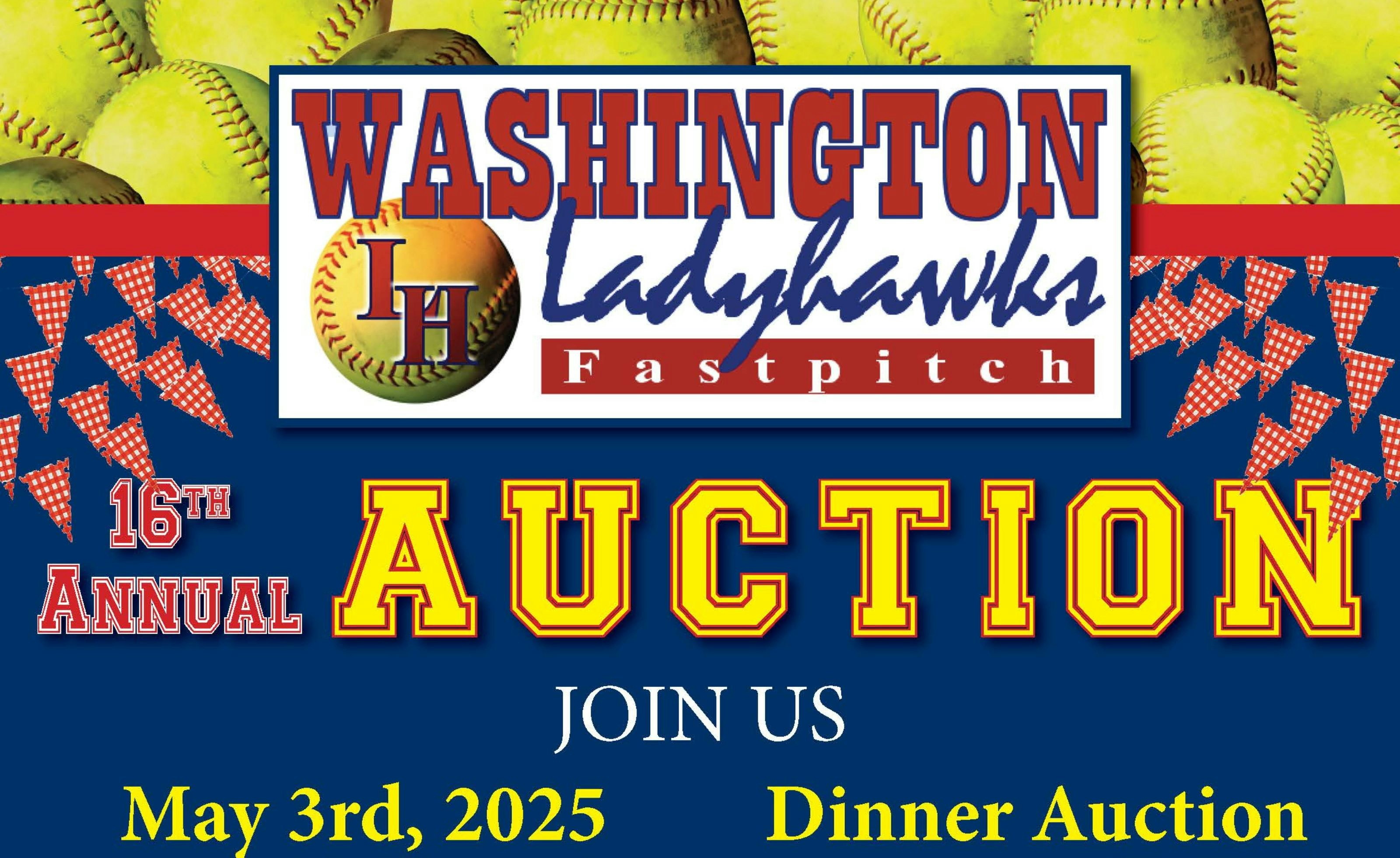 Washington Ladyhawks Fastpitch Auction Dinner