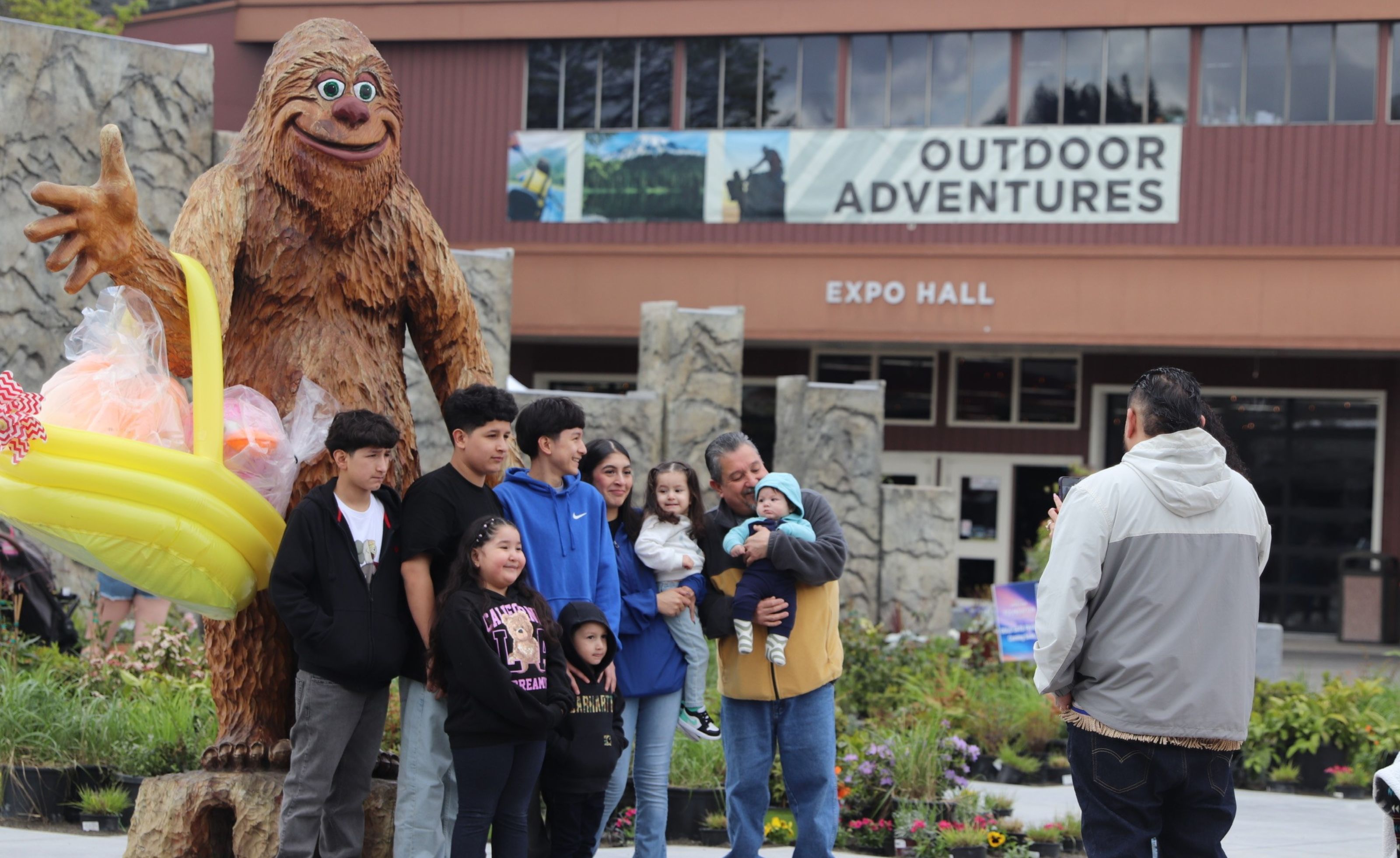 Updated gold Gate with fountain