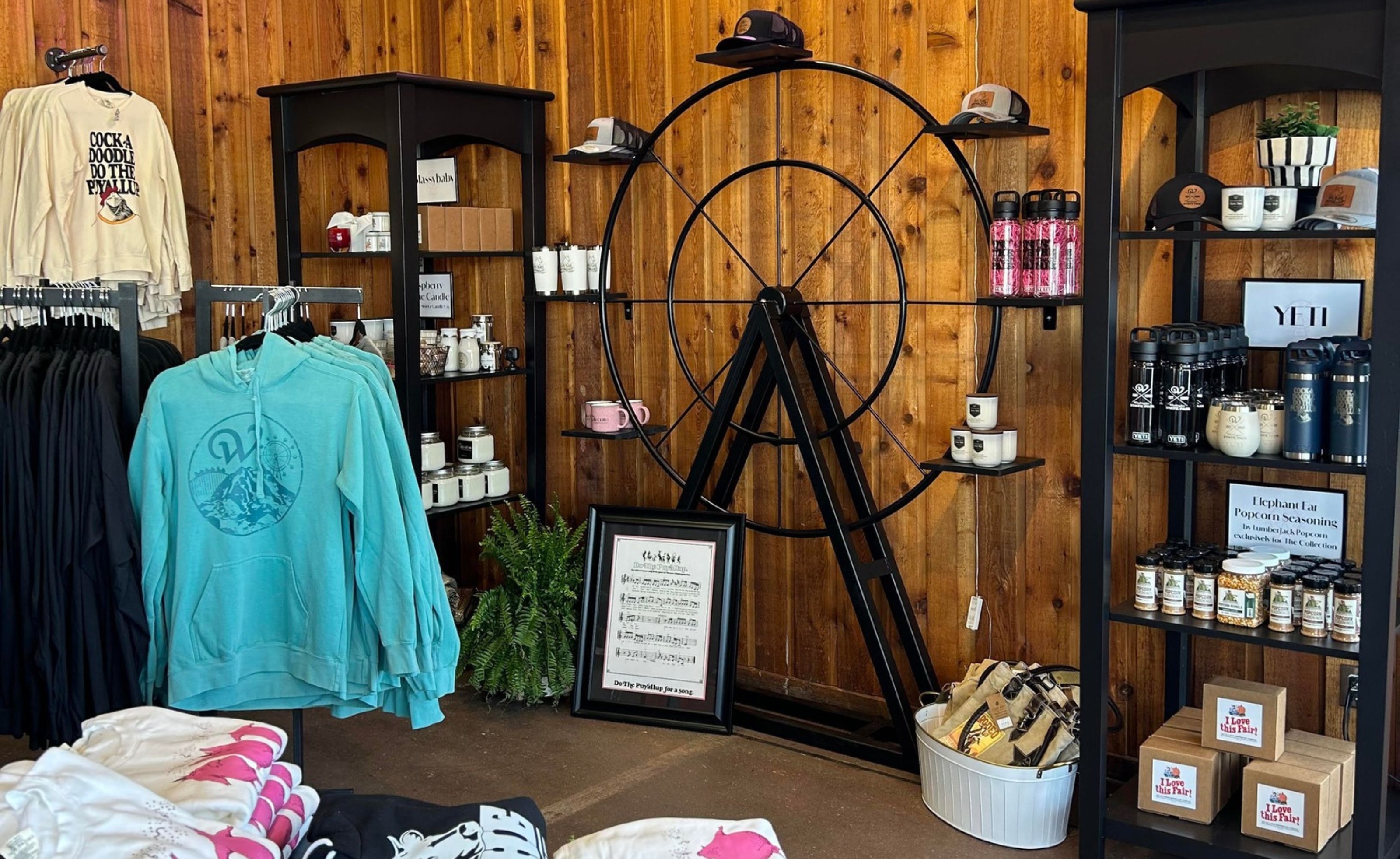 A photo inside the Collection Boutique