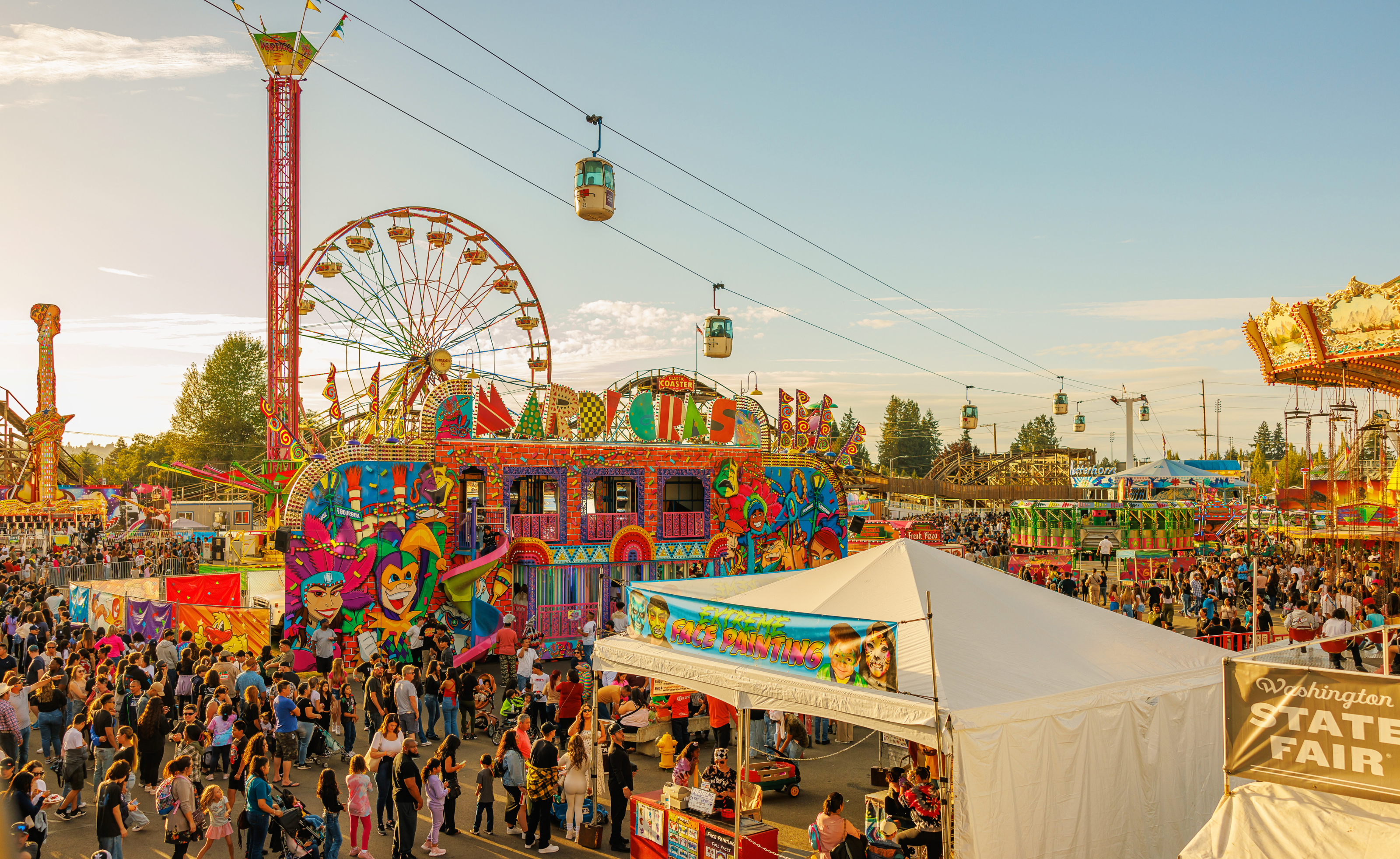 View of the carnival