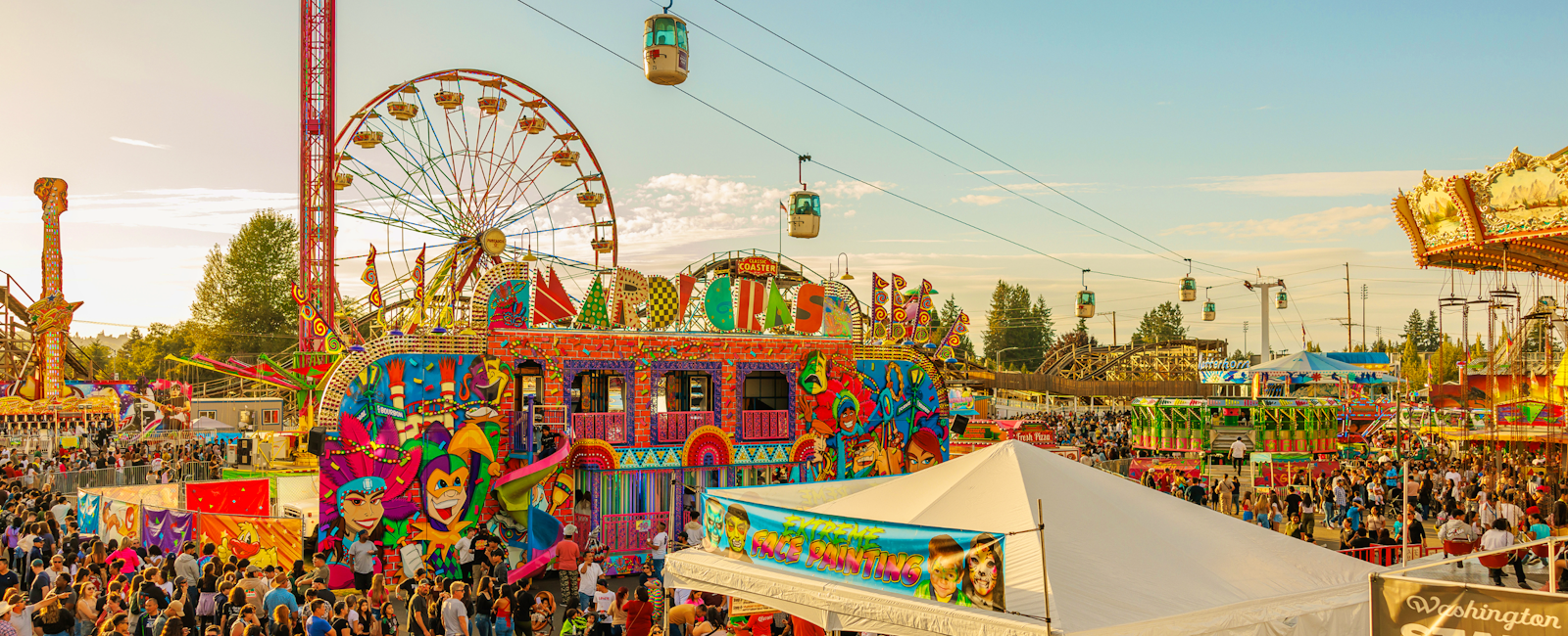 View of the carnival