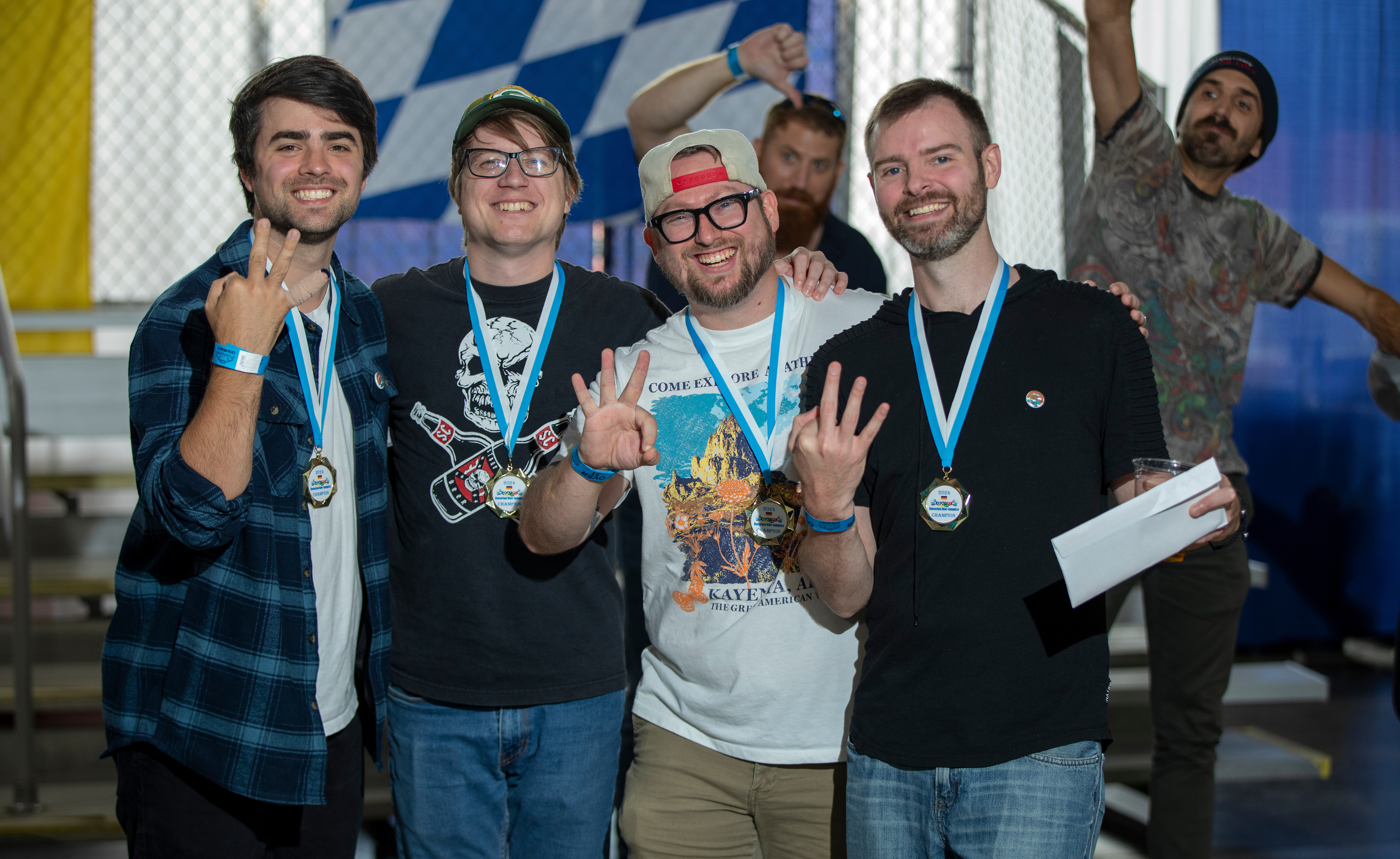 Bavarian Bier-Lympics team