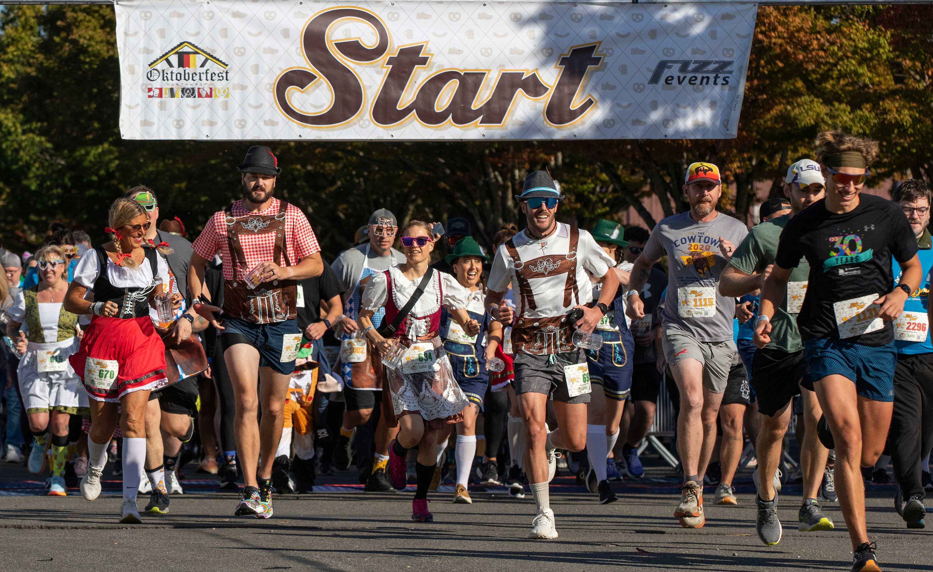Stein Dash 5k Starting Line