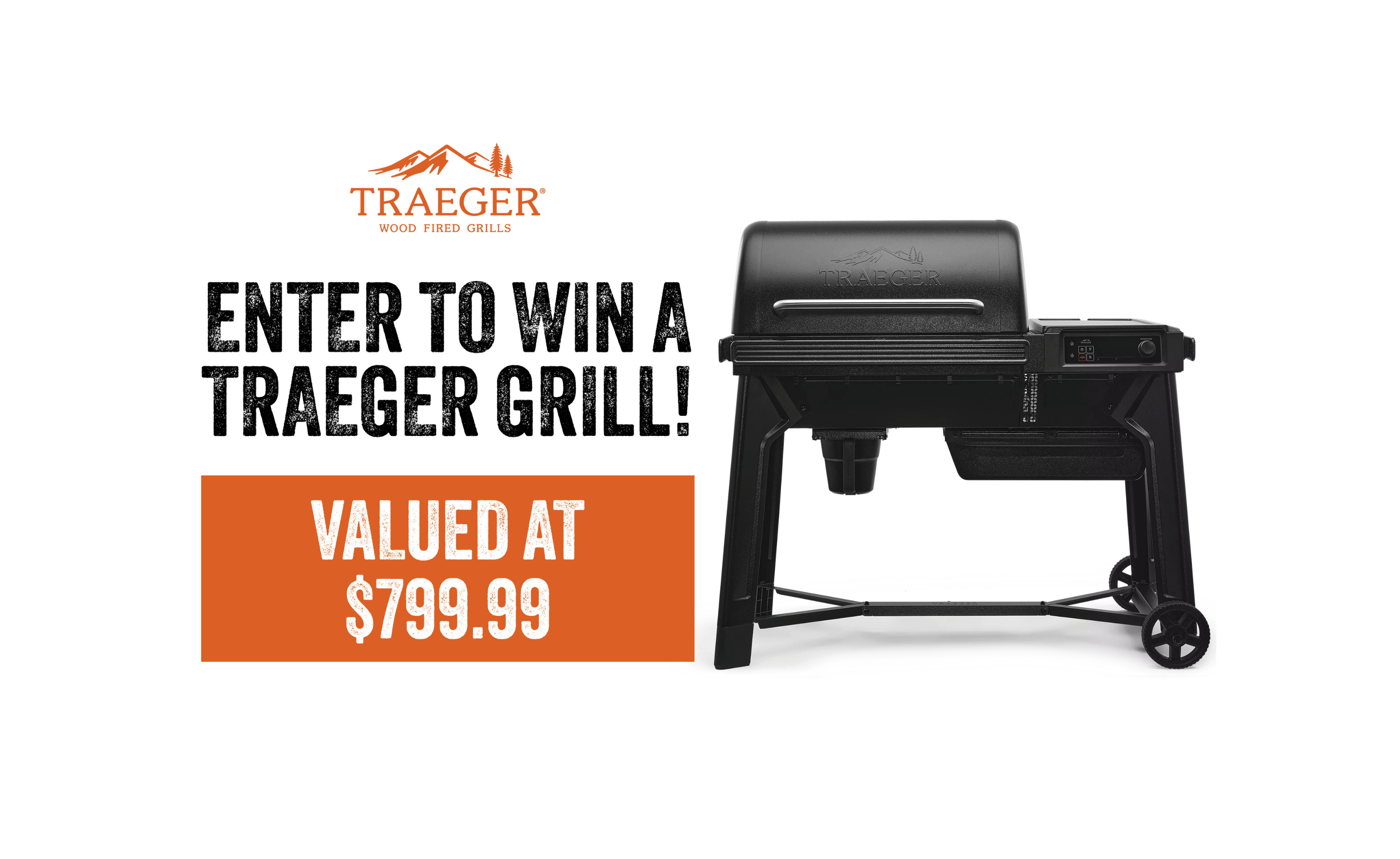 Enter To Win a Traeger Grill