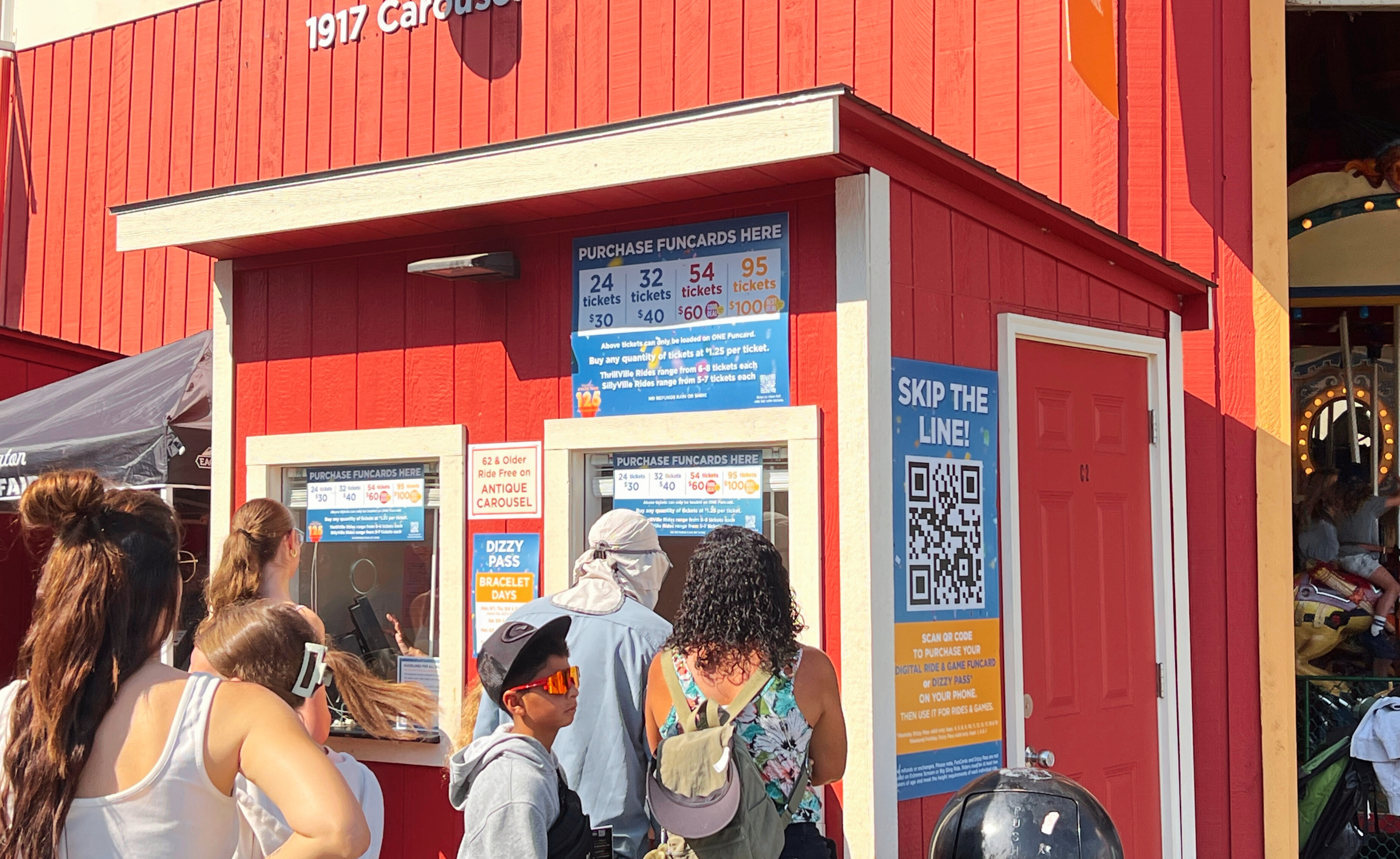 Ride & Games Ticket Booth