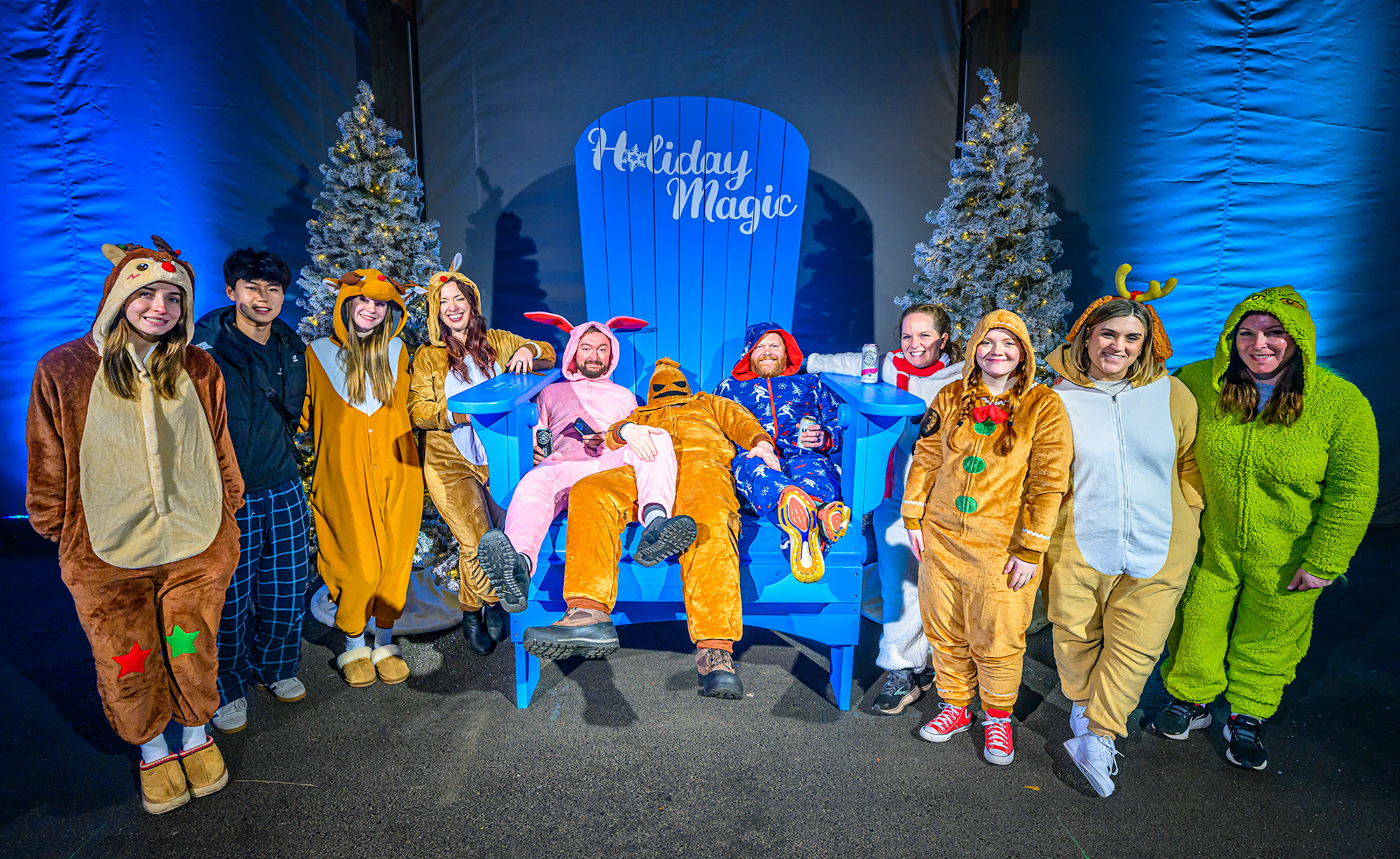 Family at Holiday Magic